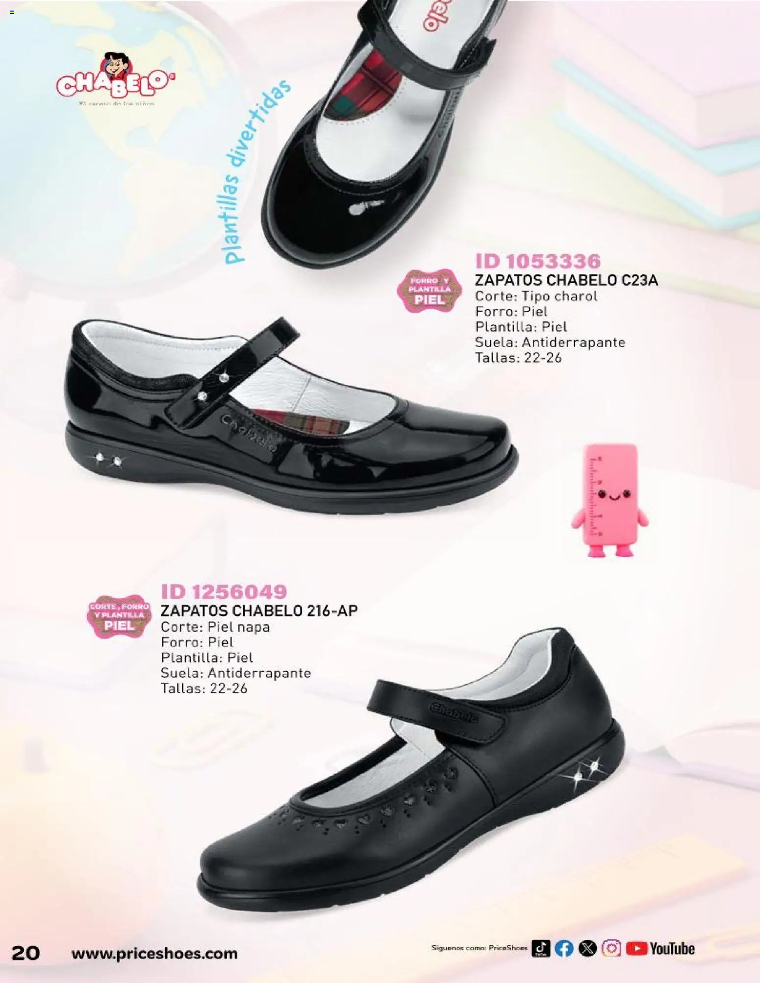 Nuevas ofertas de Price Shoes válidas en toda la República Mexicana desde el 01.09.2025. ¡Encuentra las mejores ofertas en Price Shoes catálogo Escolar! | Página: 20 | Productos: Zapatos