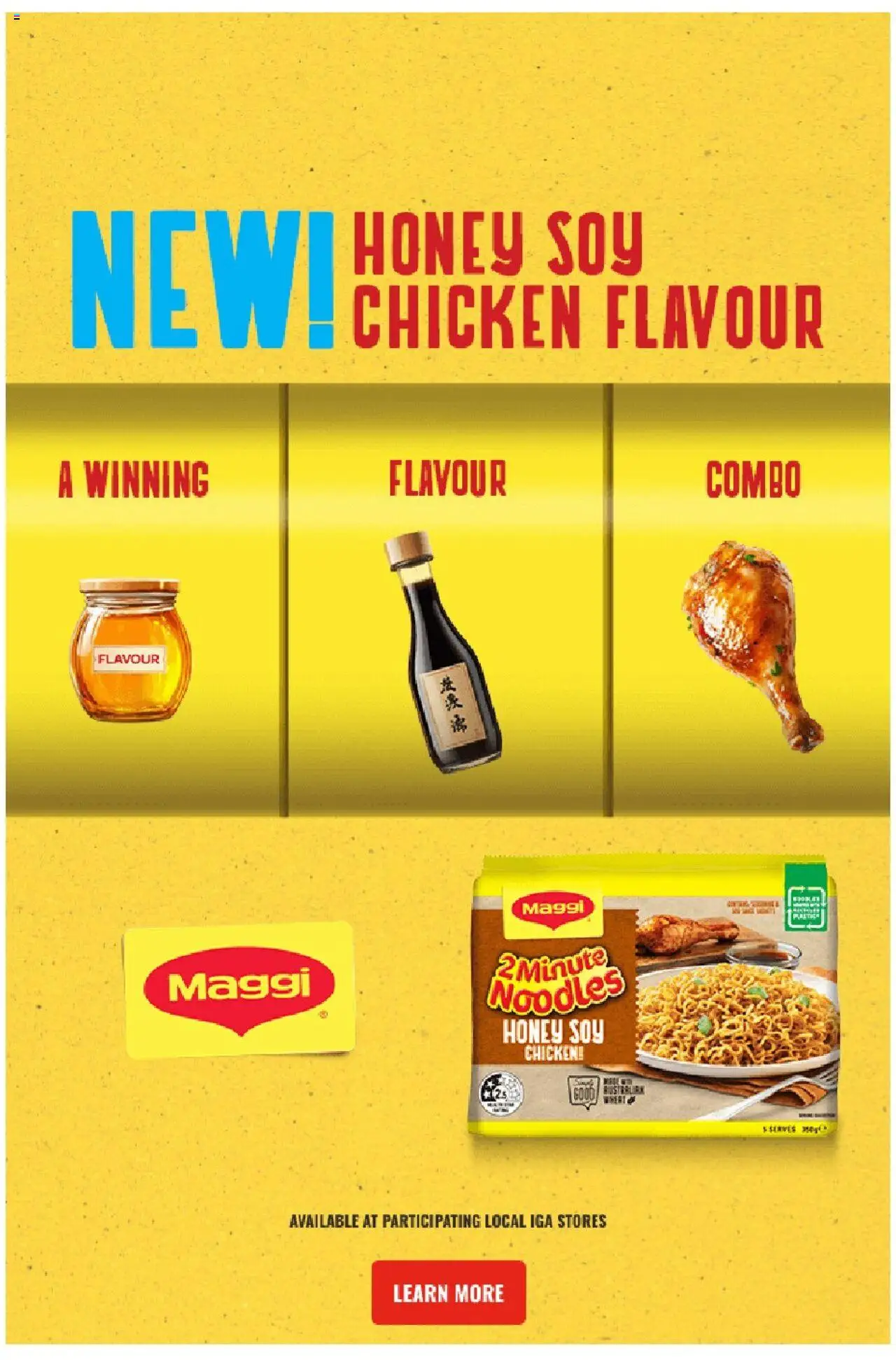 IGA catalogue - valid from 09.07.2025 | Page: 26 | Products: Honey, Chicken, Noodles