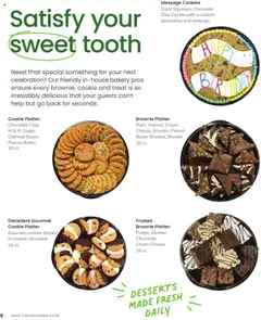 Shaw's Entertaining Guide - valid from 01.01.2025 | Page: 10 | Products: Bakery, Butter, Cheese, Chocolate
