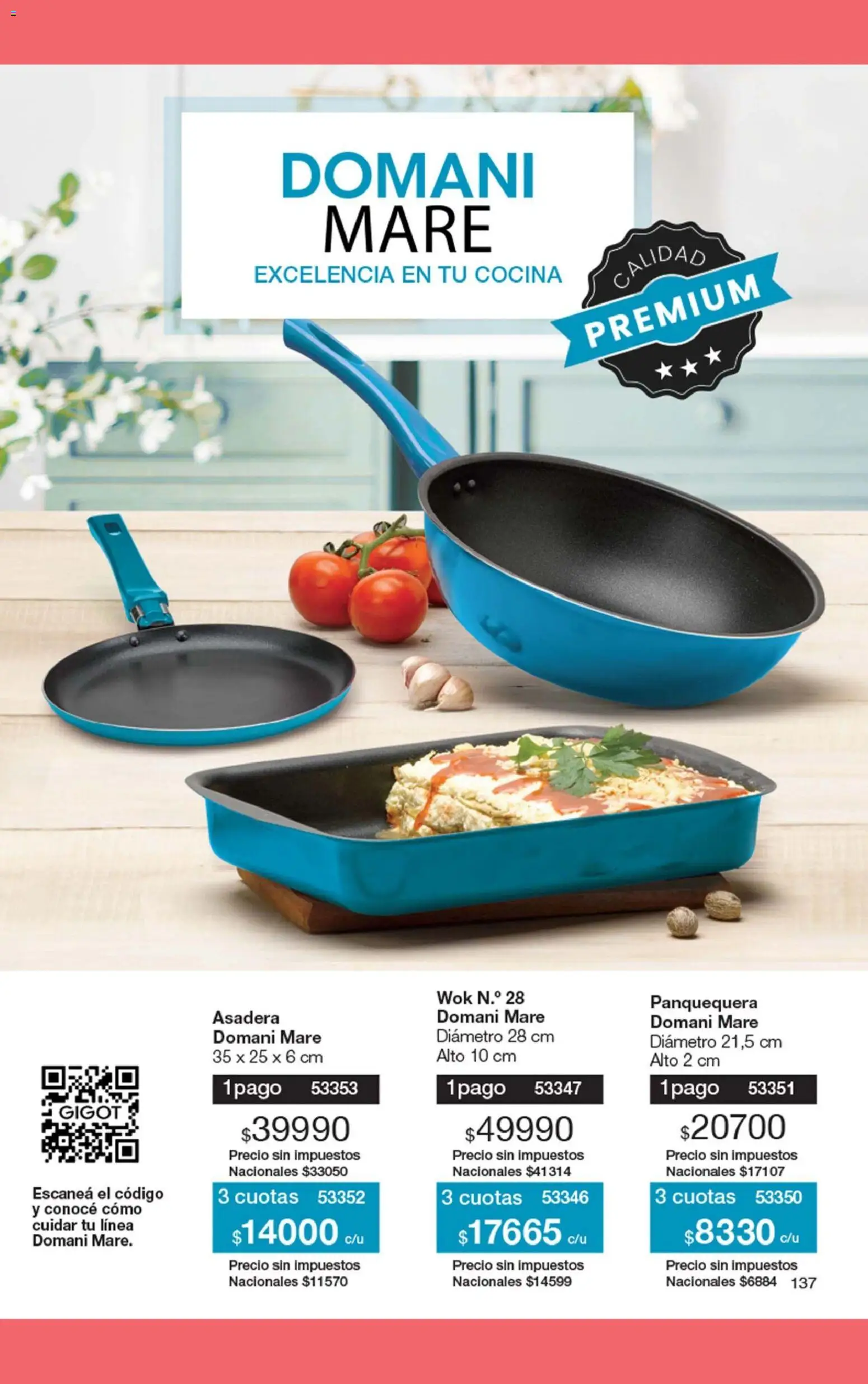 Gigot - CAMPAÑA 01 │ válido desde el 01.01.2026 | Página: 143 | Productos: Cocina, Asadera, Wok