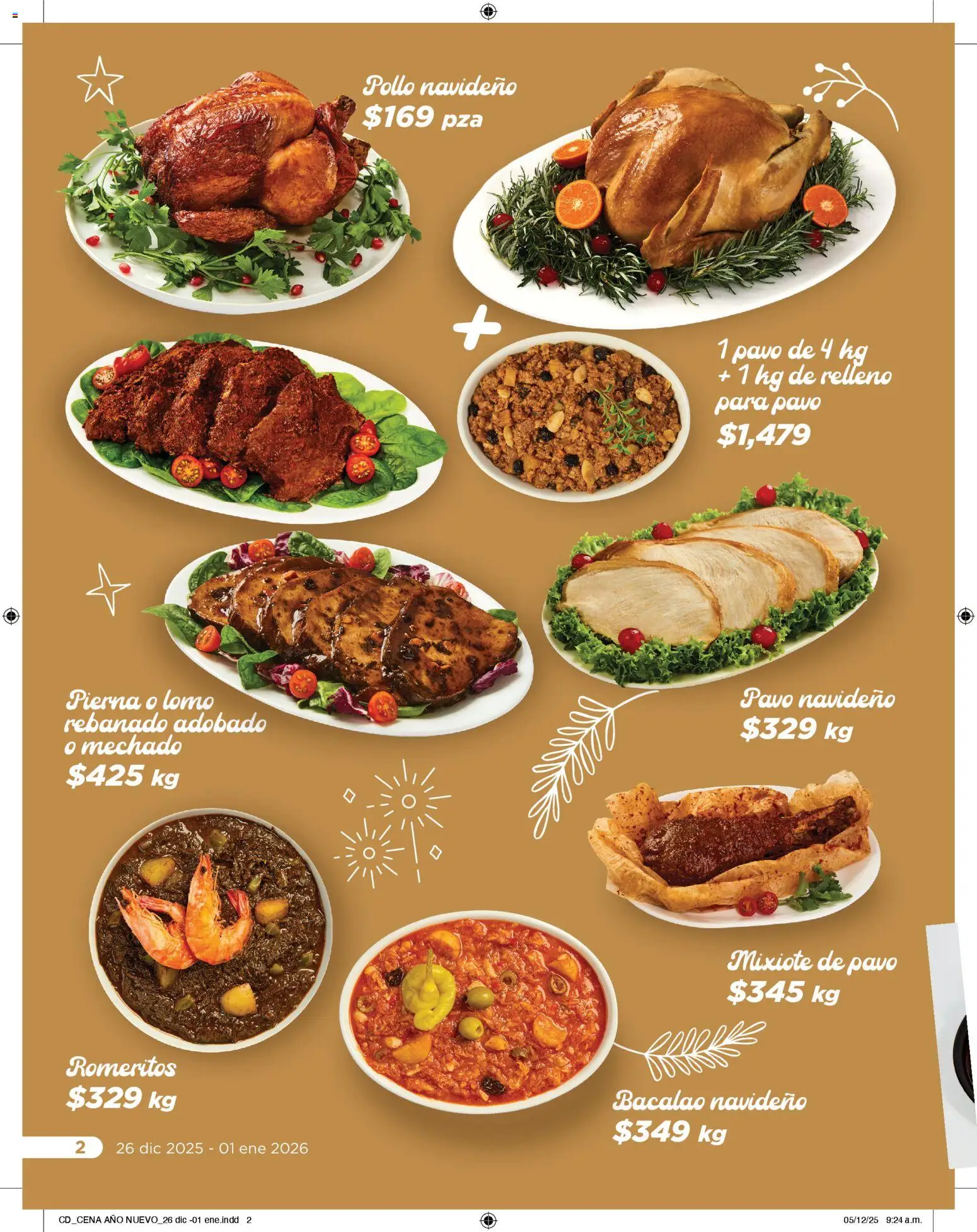 Nuevas ofertas de Chedraui válidas en toda la República Mexicana desde el 26.12.2025. ¡Encuentra las mejores ofertas en Chedraui folleto Delicias! | Página: 2 | Productos: Pollo