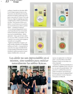 Vista previa de El Corte Inglés - Catálogo Gourmet Magazine Otoño, nuevo folleto de la tienda, válido en México a partir del 29.09.2025 | Página: 85 | Productos: Dulces, Galletas, Cacao, Perfil