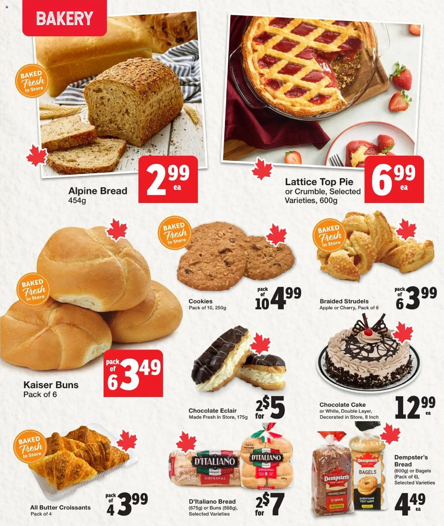 Quality Foods flyer valid from 26.02.2026 | Page: 6 | Products: Bakery, Butter, Bread, Chocolate