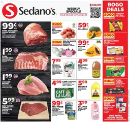Preview of Sedano's weekly ads valid from 18.03.2026
