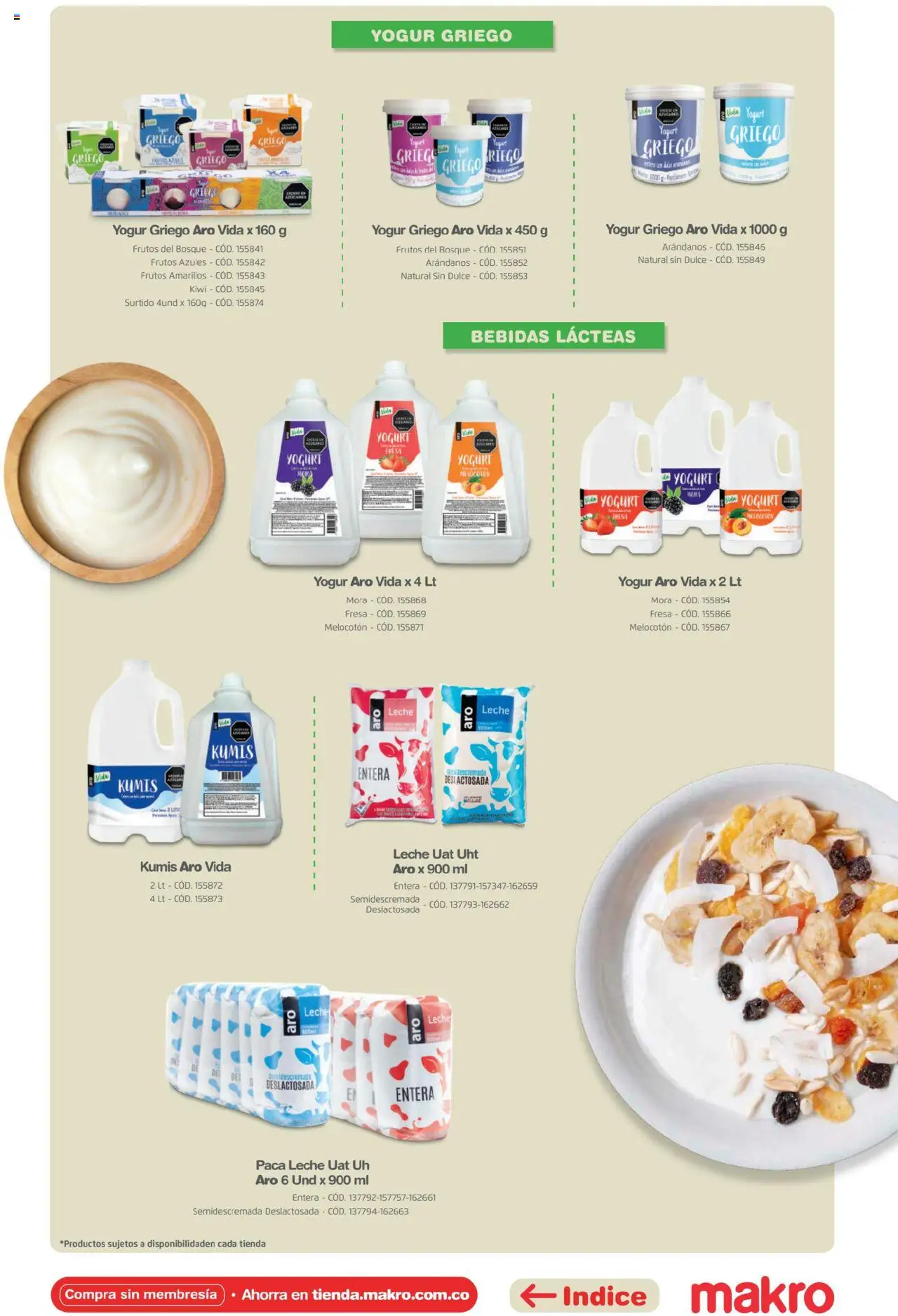 Makro revista - valida desde el 16.04.2025 | Página: 29 | Productos: Kiwi, Fresa, Kumis, Yogur