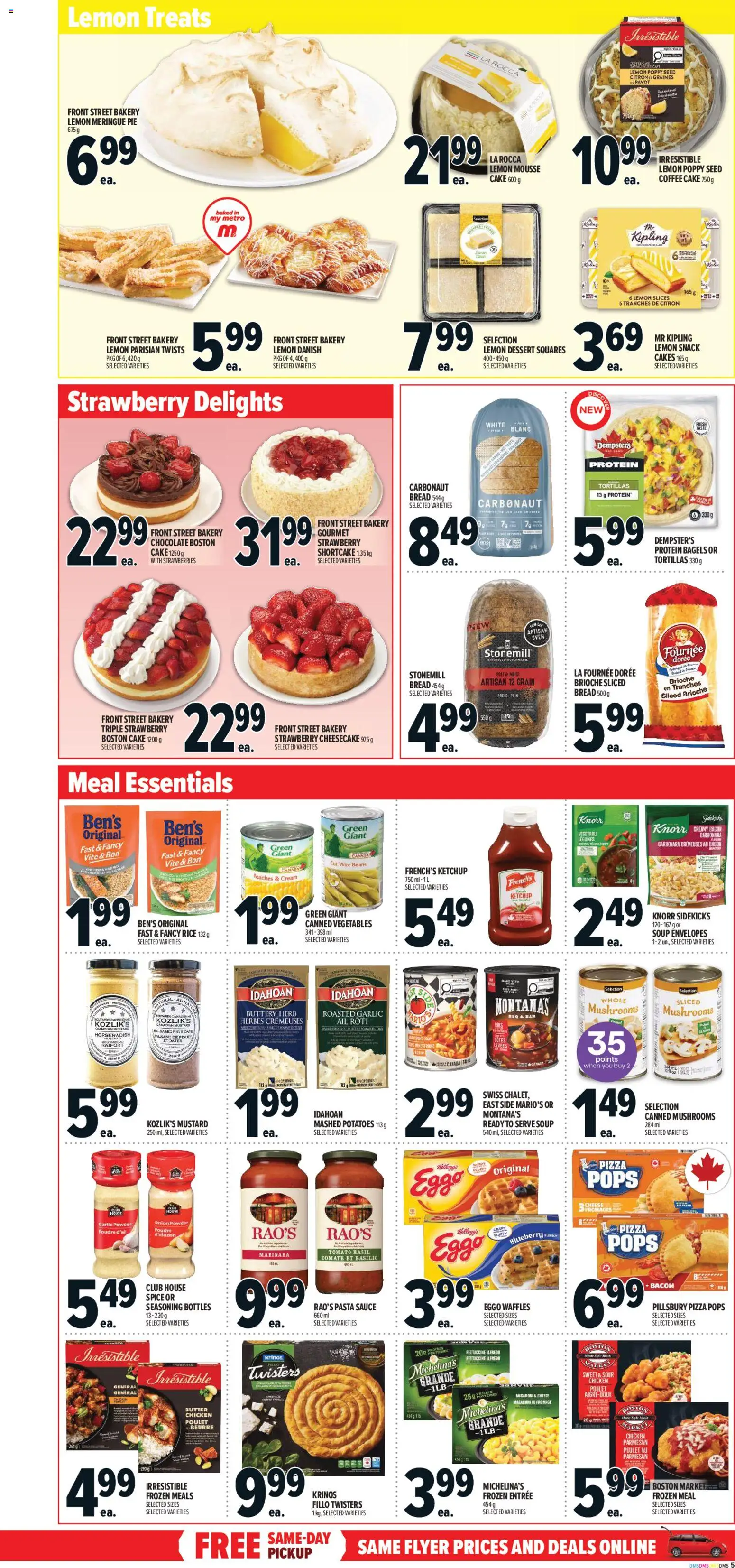 Metro flyer valid from 26.03.2026 | Page: 14 | Products: Rice, Strawberries, Bread, Chocolate