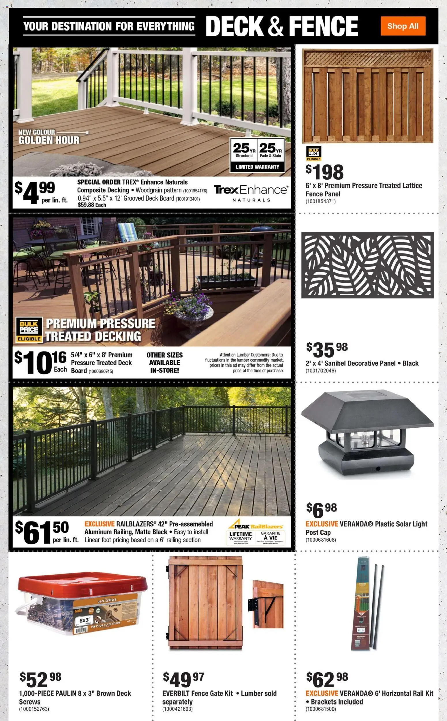 Home Depot flyer valid from 19.03.2026 | Page: 5 | Products: Cap