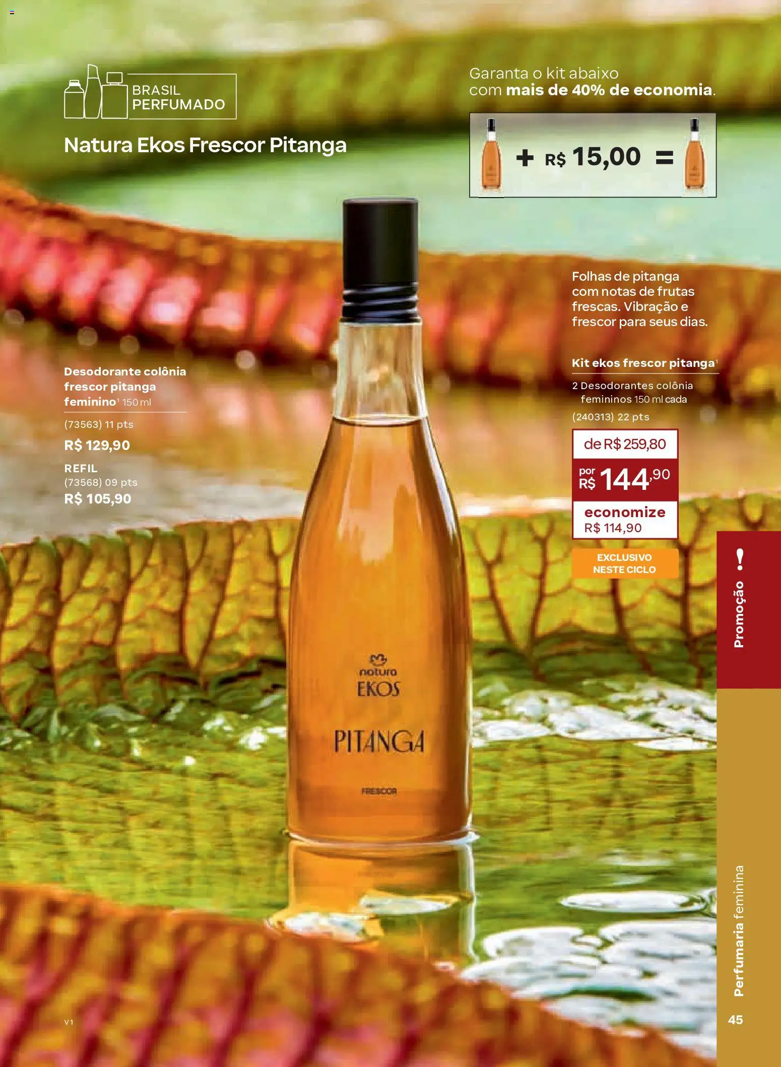 Natura Folheto - válido de 26.12.2025 | Página: 45 | Produtos: Desodorante