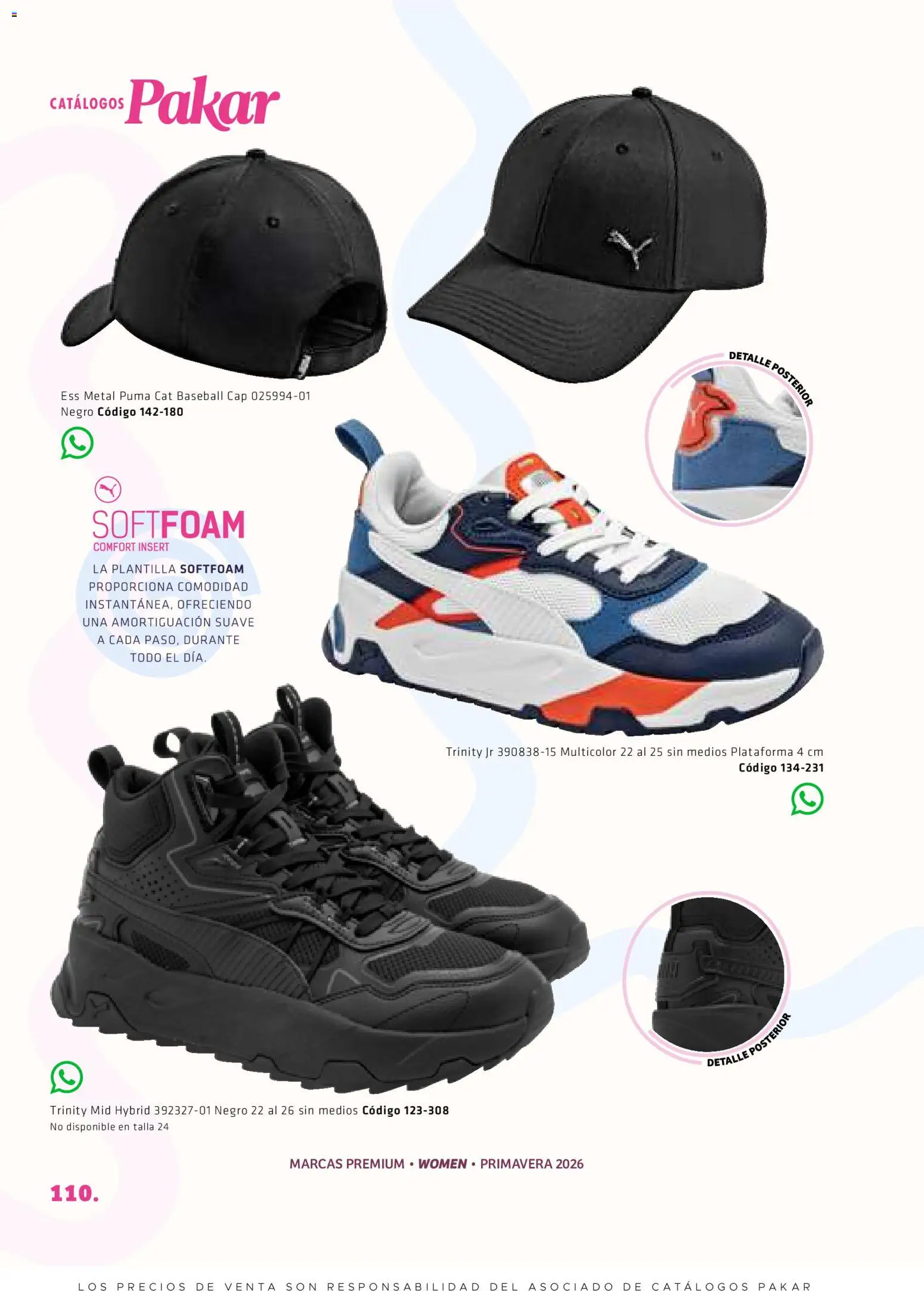 Nuevas ofertas de SC Pakar válidas en toda la República Mexicana desde el 27.02.2026. ¡Encuentra las mejores ofertas en SC Pakar catálogo Premium Women! | Página: 110