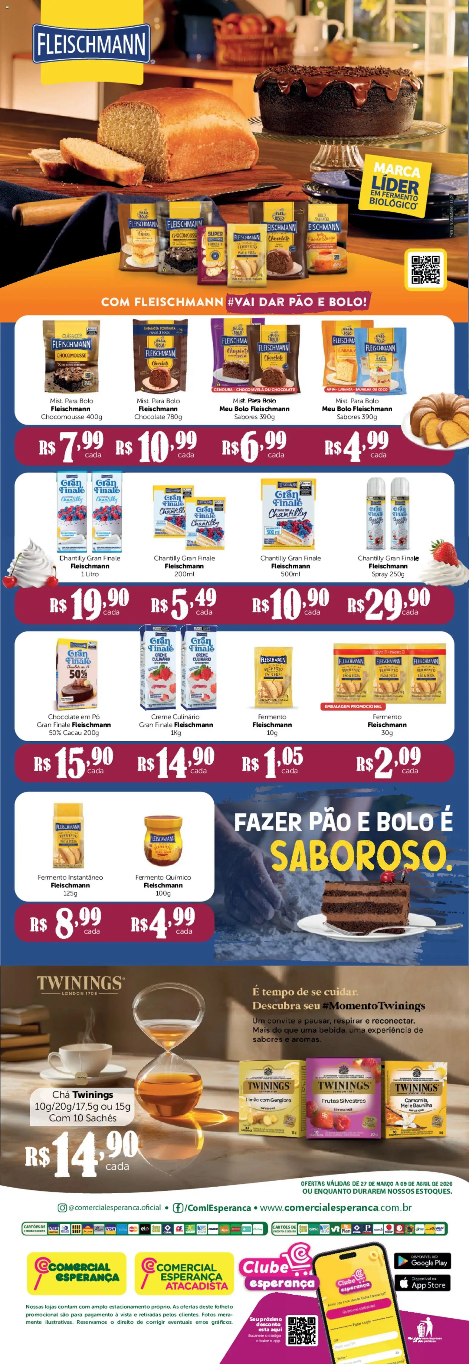 Comercial Esperança Folheto - válido de 27.03.2026 | Página: 2 | Produtos: Gengibre, Chá, Mel, Body