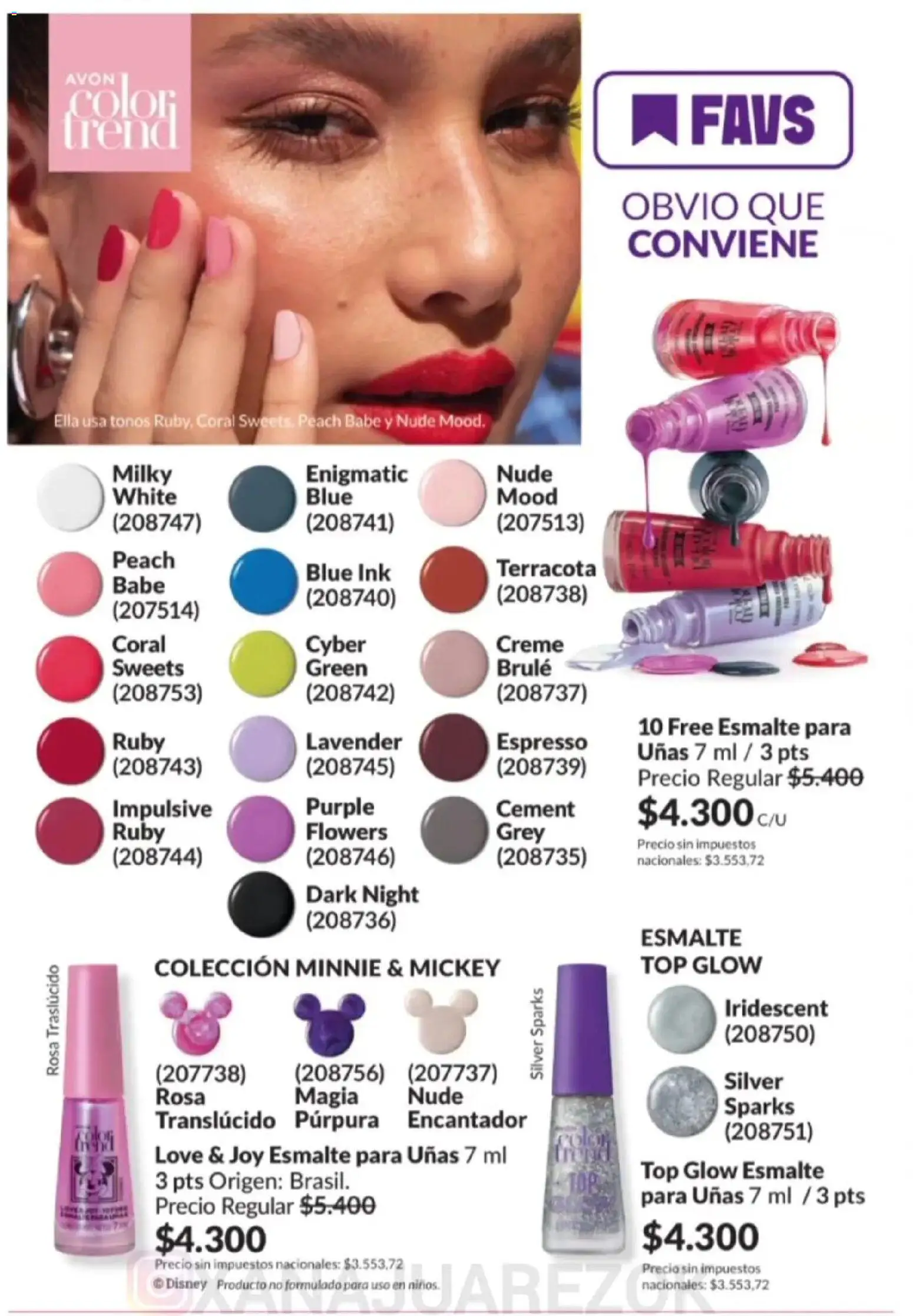 Avon - Campaña 3/2026 │ válido desde el 01.03.2026 | Página: 61 | Productos: Top