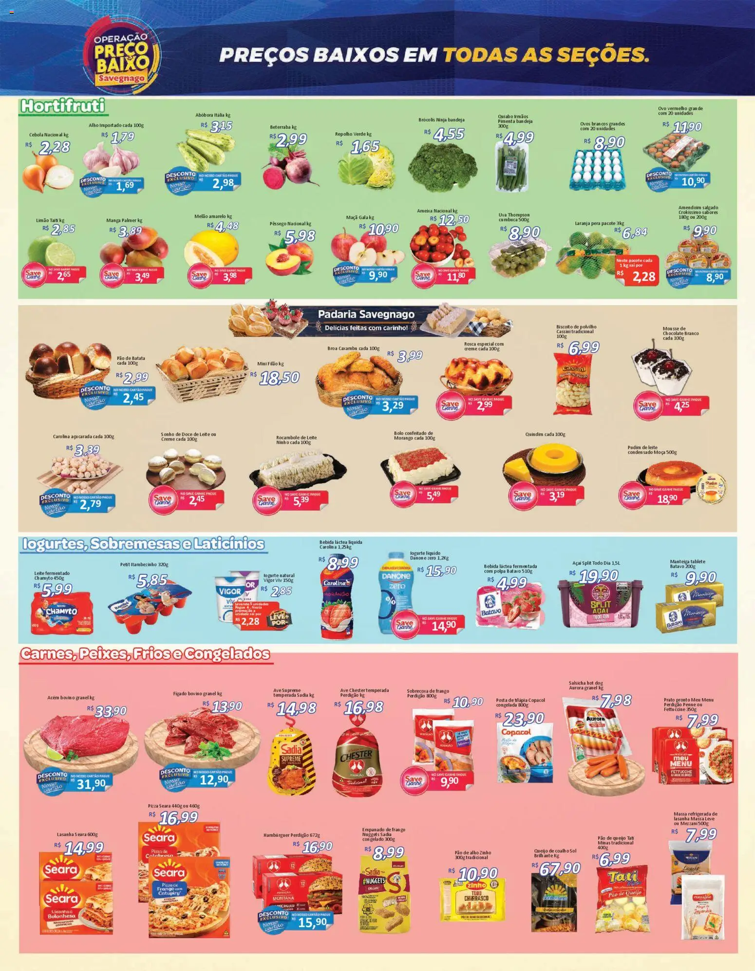 Savegnago Folheto - válido de 02.01.2026 | Página: 2 | Produtos: Amendoim, Tilápia, Massa, Batata