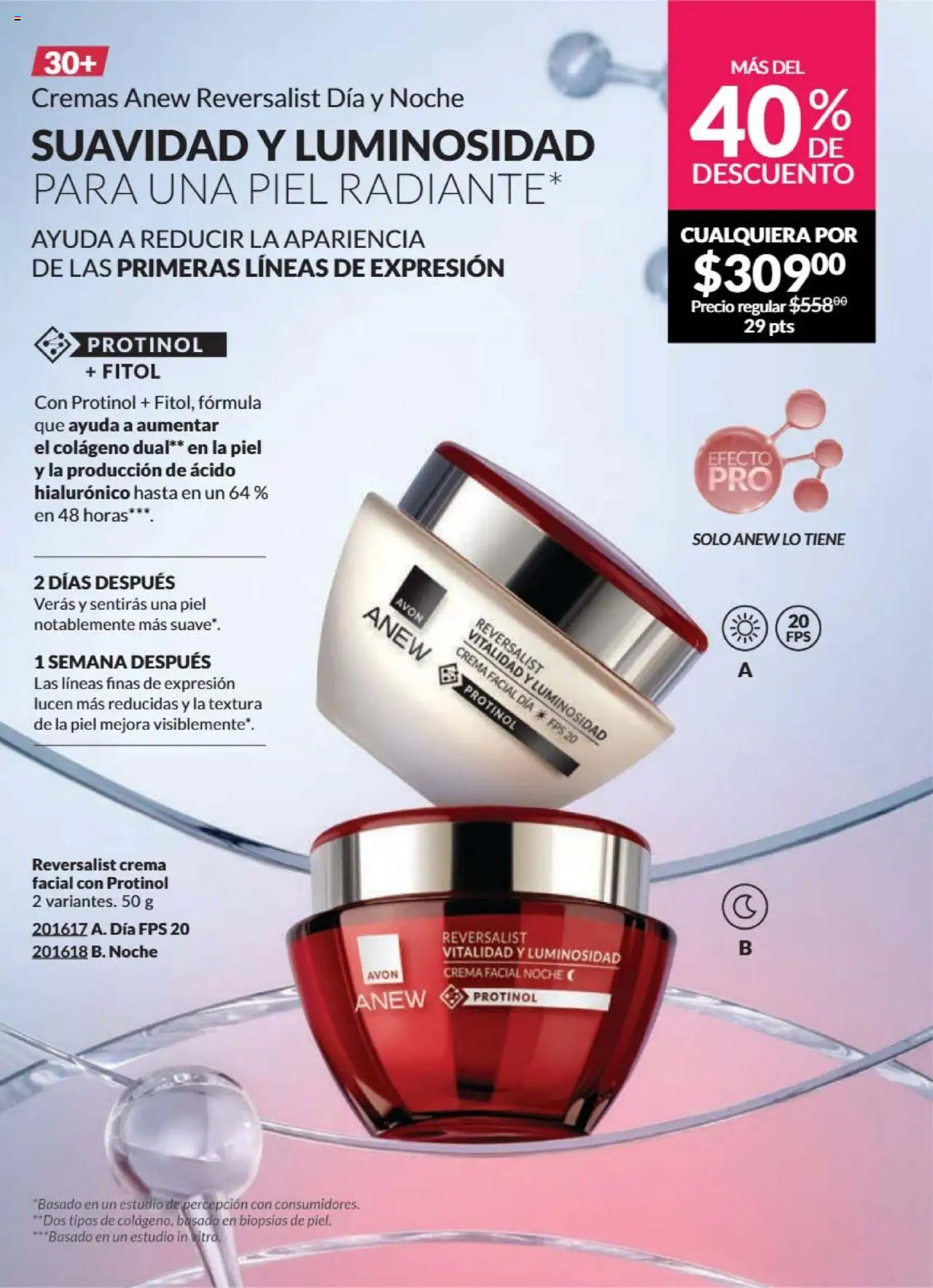 Nuevas ofertas de AVON válidas en toda la República Mexicana desde el 09.10.2025. ¡Encuentra las mejores ofertas en AVON - Campaña 16 2025! | Página: 13 | Productos: Crema
