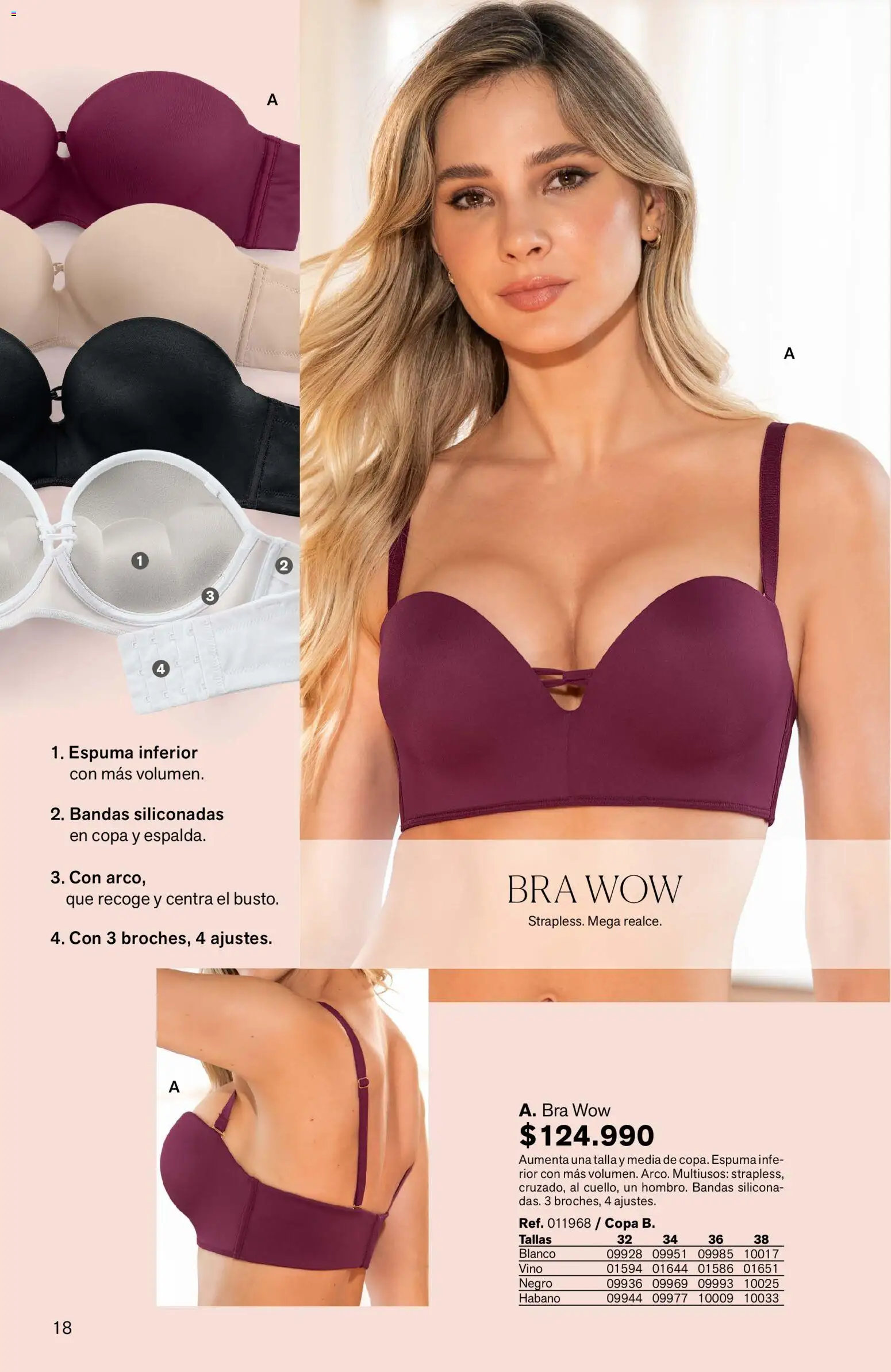 Leonisa revista - valida desde el 03.04.2026 | Página: 18 | Productos: Espuma, Vino