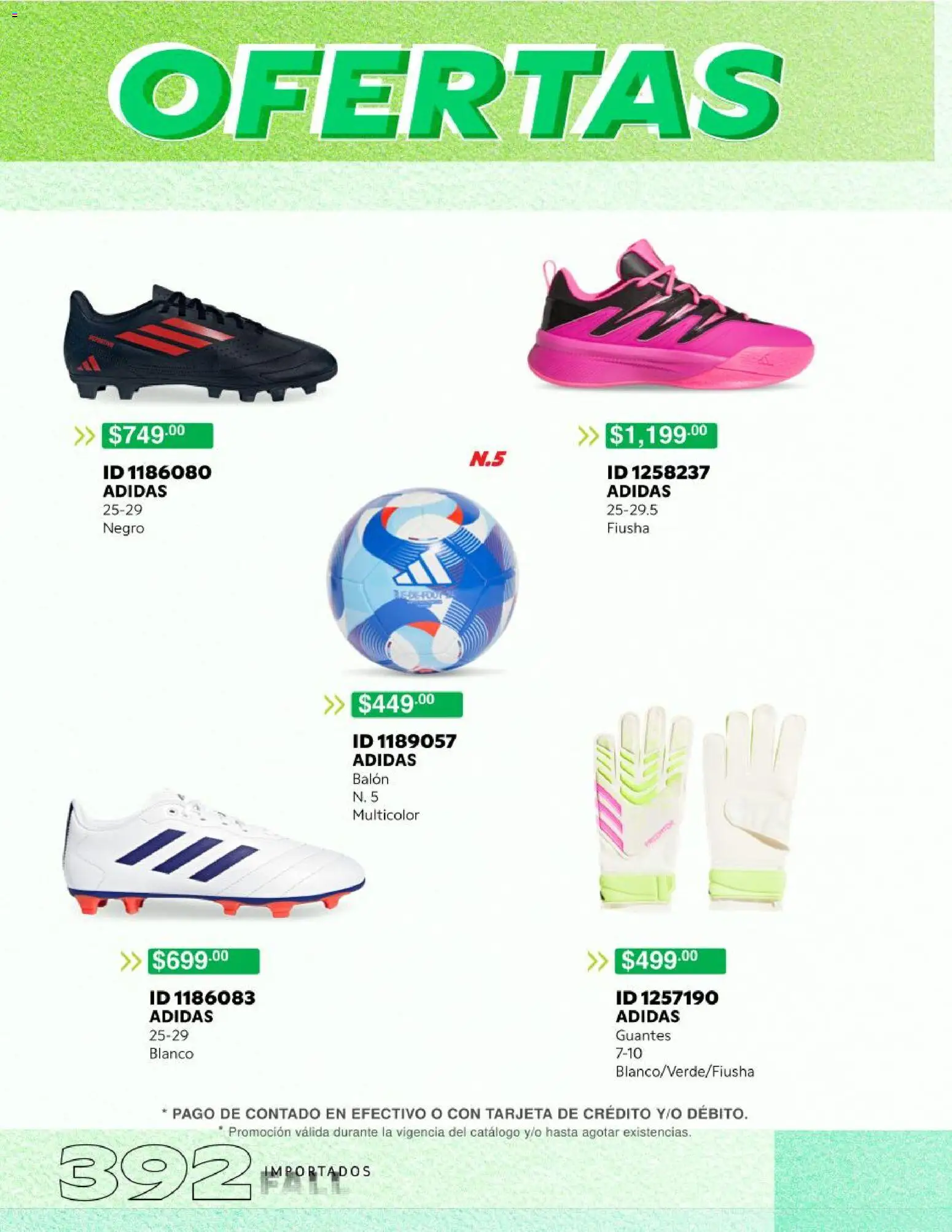 Nuevas ofertas de Price Shoes válidas en toda la República Mexicana desde el 22.10.2025. ¡Encuentra las mejores ofertas en Price Shoes catálogo Fall Importados Ofertas! | Página: 7 | Productos: Guantes