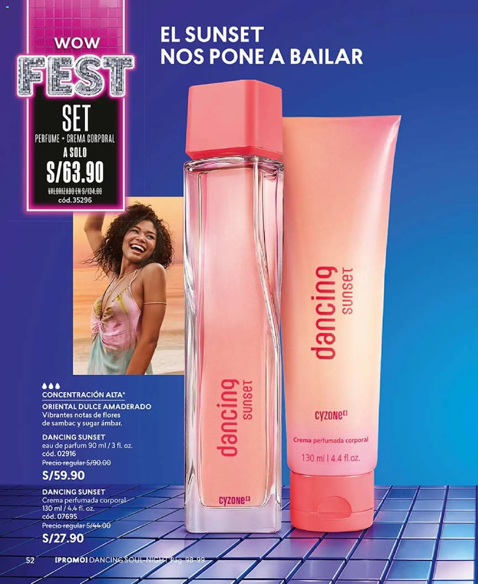 Catálogo CyZone válido desde 31.01.2026 | Página: 52 | Productos: Crema, Perfume