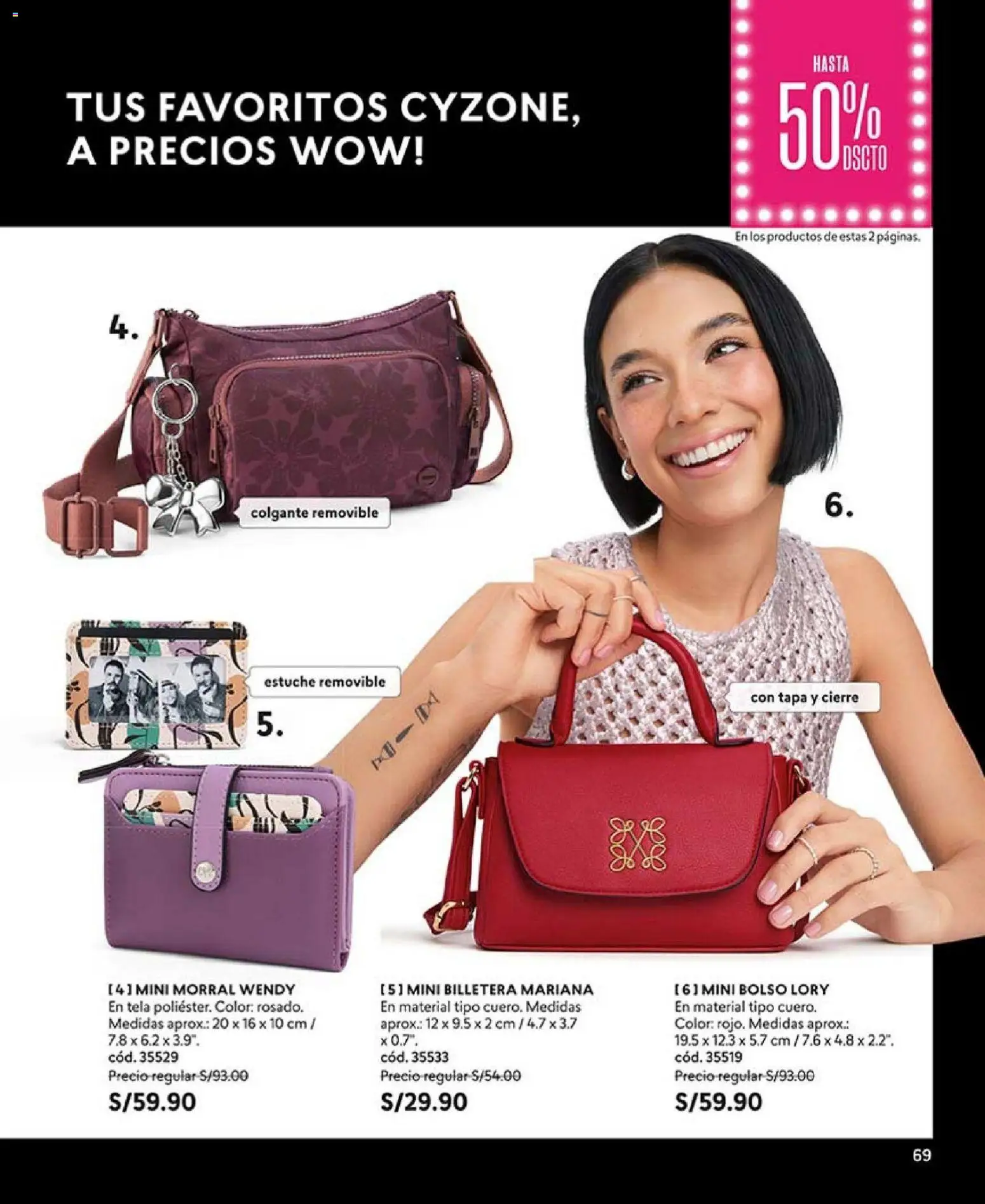 Catálogo CyZone válido desde 27.12.2025 | Página: 69 | Productos: Bolso, Billetera