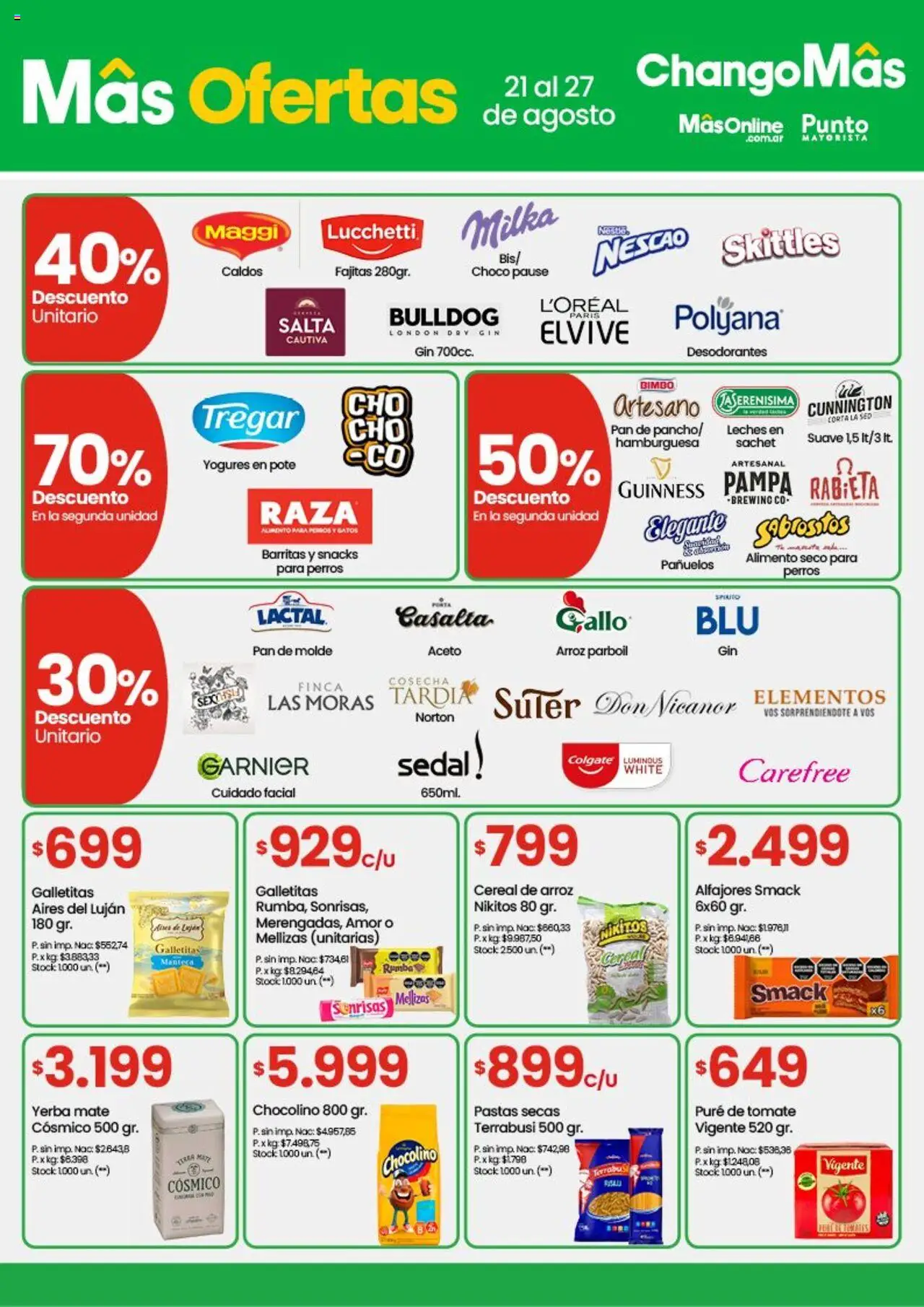 Punto Mayorista catálogo │ válido desde el 21.08.2025 | Página: 3 | Productos: Mate, Molde, Yerba, Aceto