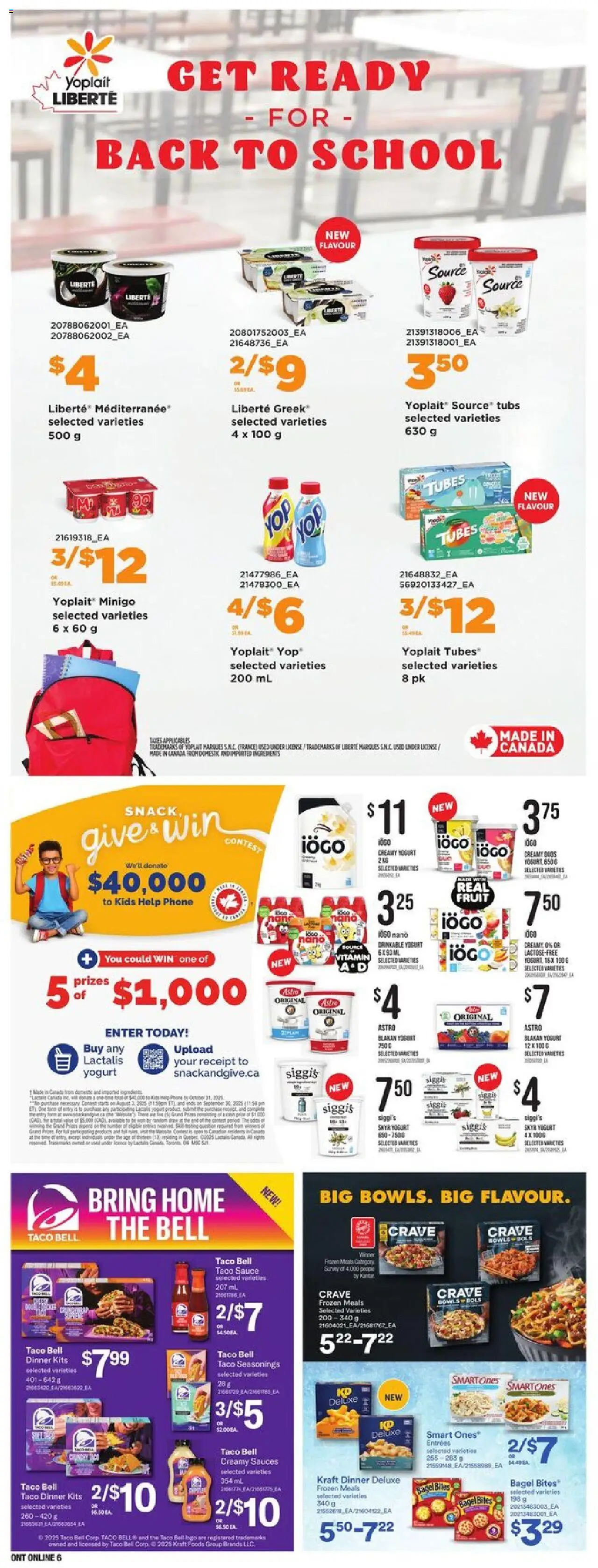 Zehrs flyer valid from 14.08.2025 | Page: 21 | Products: Phone, Yogurt
