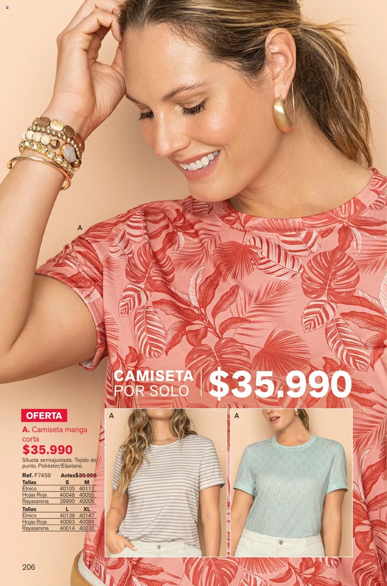 Leonisa revista - valida desde el 01.09.2025 | Página: 206 | Productos: Camiseta