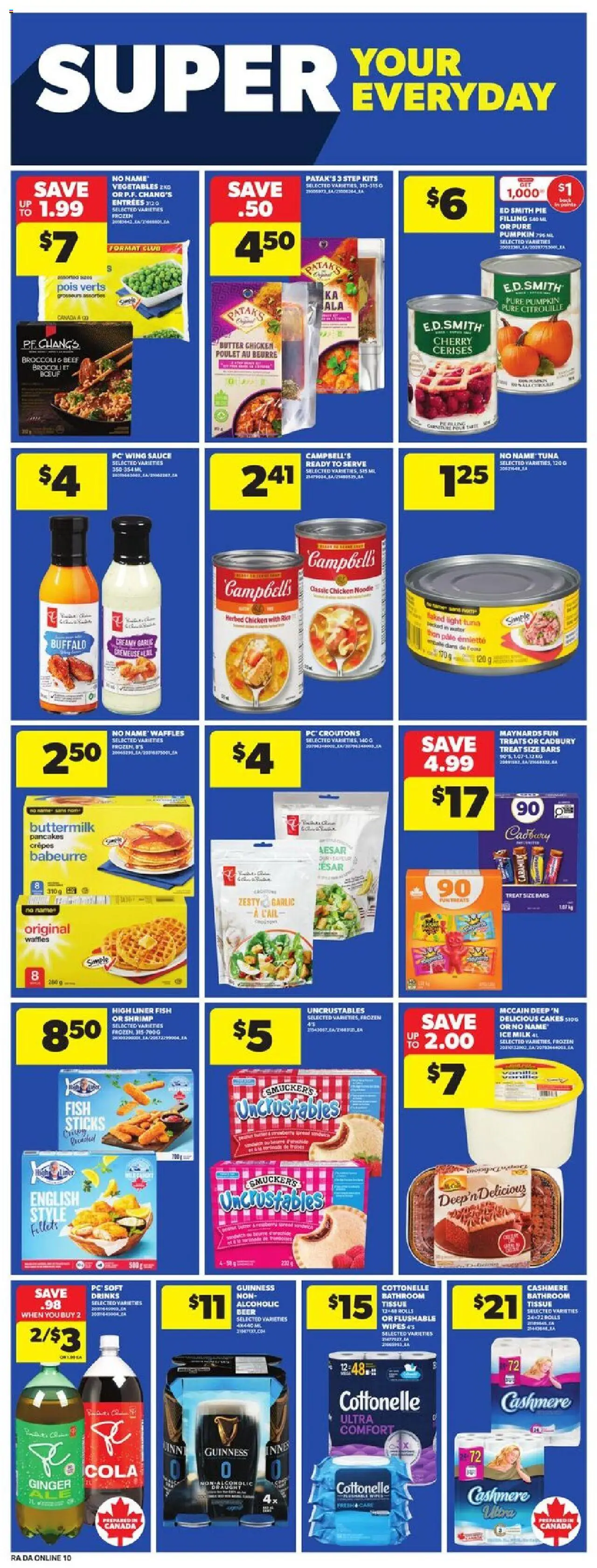 Atlantic Superstore flyer valid from 25.09.2025 | Page: 19 | Products: Butter, Pumpkin, Beer, Chicken