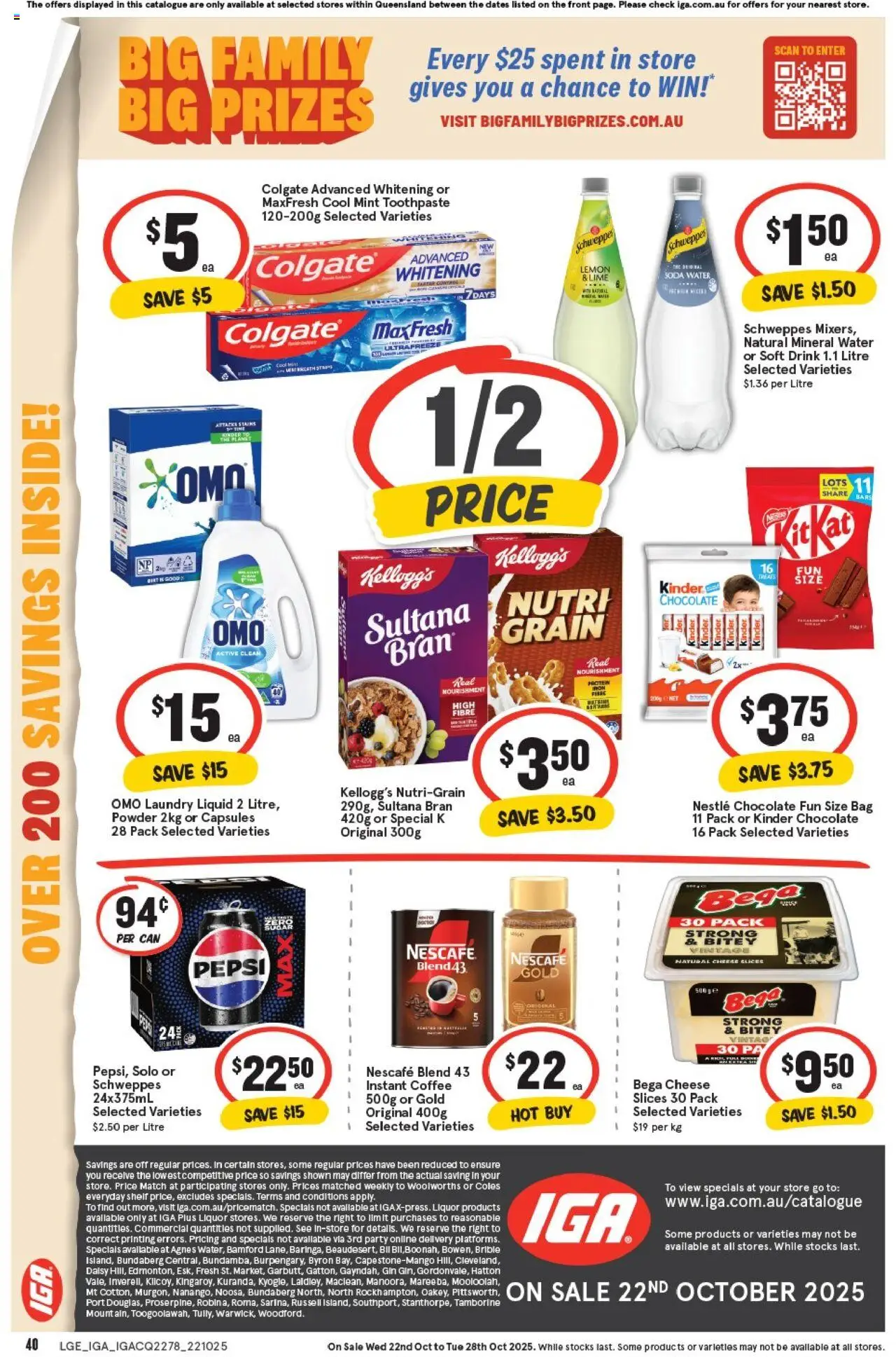 IGA catalogue - valid from 22.10.2025 | Page: 39 | Products: Shelf, Powder, Lime, Nescafe