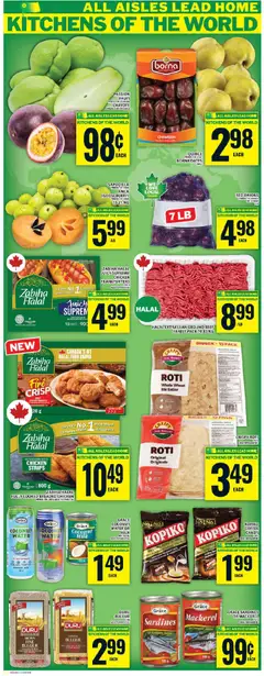 Preview of Food Basics - Ajax from shop Food Basics valid from 23.10.2025 | Page: 13 | Products: Beef, Milk, Bread, Chicken