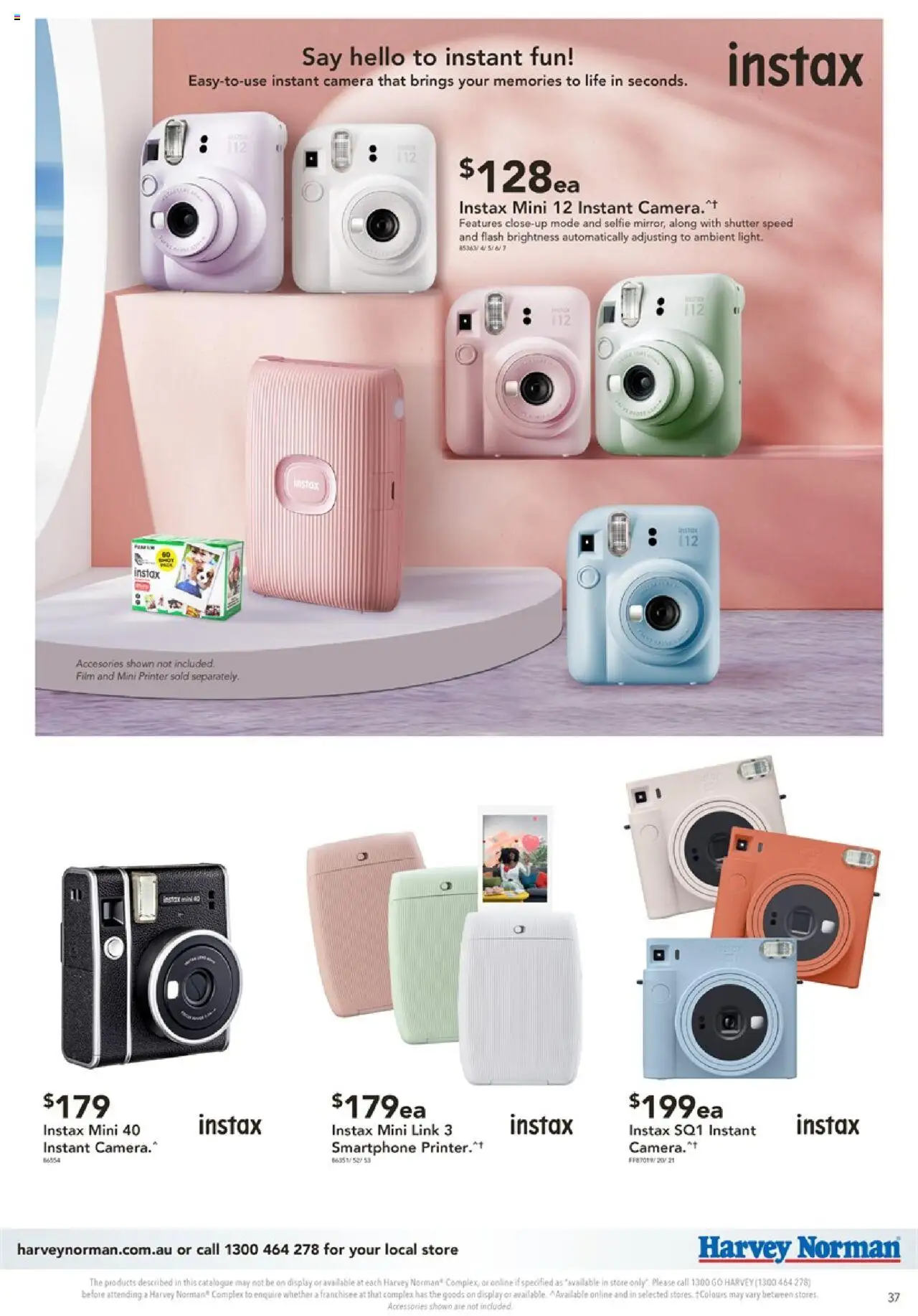 Harvey Norman catalogue - valid from 17.10.2025 | Page: 37 | Products: Accessories, Smartphone, Printer, Camera