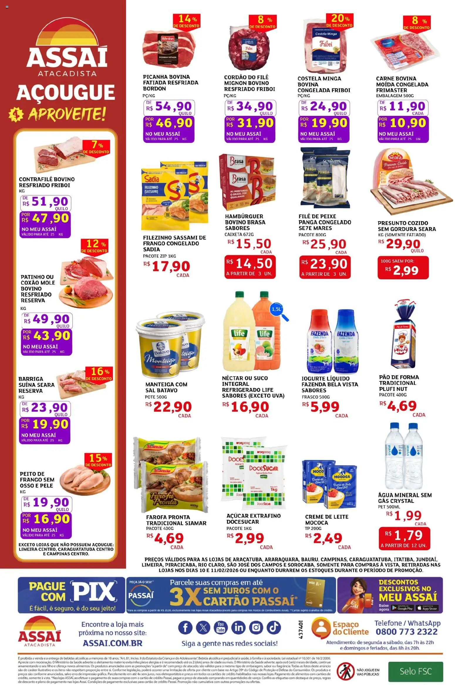 Assaí Atacadista Folheto - válido de 10.02.2026 | Página: 2
