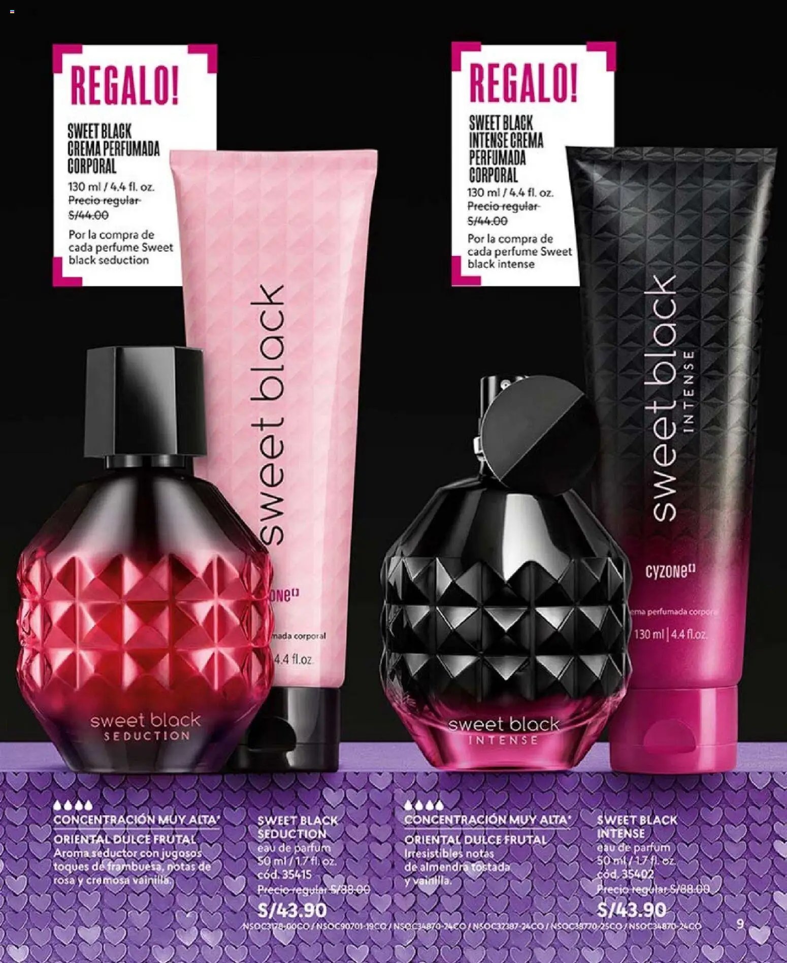 Catálogo CyZone válido desde 17.01.2026 | Página: 9 | Productos: Crema, Perfume