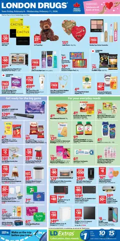 Preview of London Drugs weekly flyer / circulaire from shop London Drugs valid from 06.02.2026