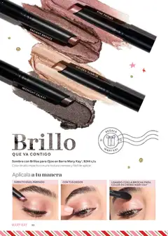 Vista previa de Sombra con Brillos para Ojos en Barra Mary Kay, Color de alto impacto con una textura cremosa y fácil de aplicar., nuevo folleto de la tienda, válido en México a partir del 01.11.2025 | Página: 53
