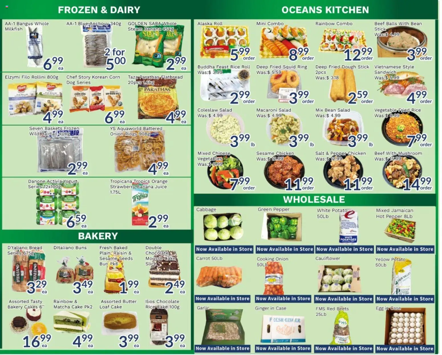 Oceans flyer valid from 17.04.2026 | Page: 3 | Products: Beef, Case, Yogurt, Chocolate