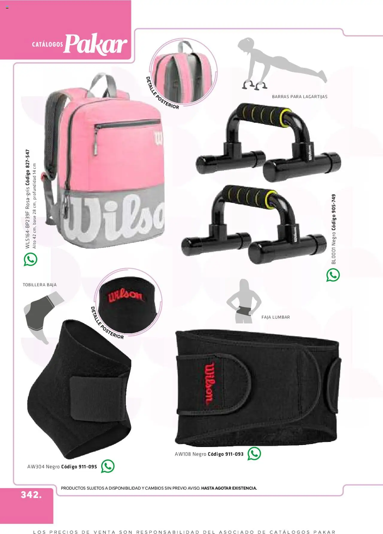 Nuevas ofertas de SC Pakar válidas en toda la República Mexicana desde el 06.03.2025. ¡Encuentra las mejores ofertas en SC Pakar catálogo Women! | Página: 342 | Productos: Tobillera, Faja