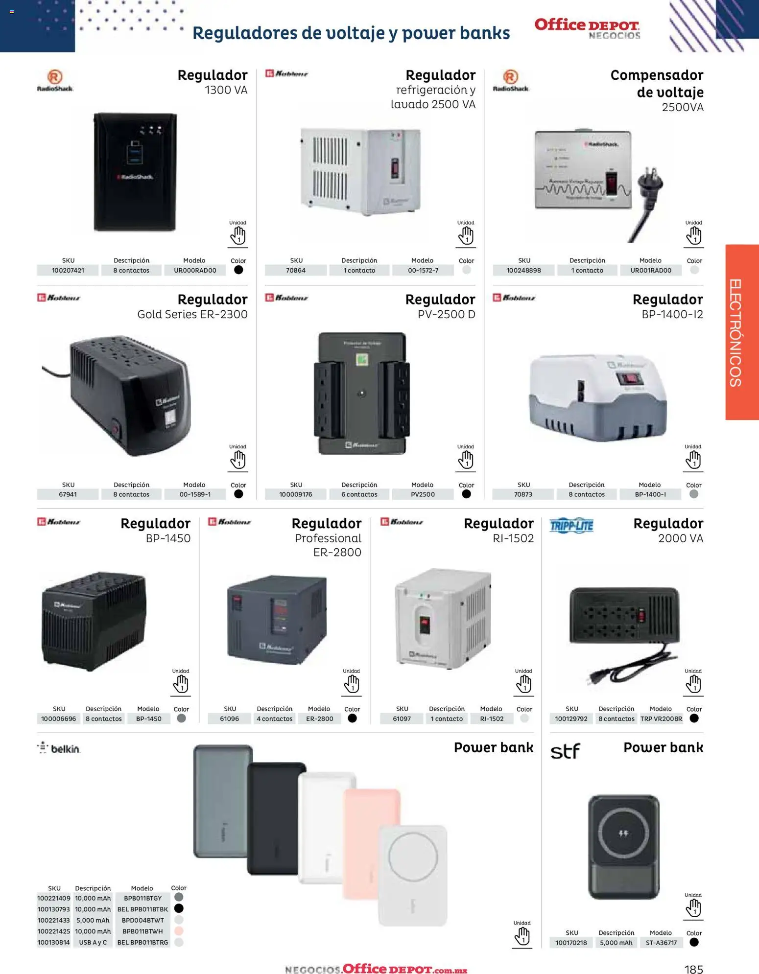 Nuevas ofertas de Office Depot válidas en toda la República Mexicana desde el 12.01.2026. ¡Encuentra las mejores ofertas en Office Depot catálogo 2026! | Página: 187 | Productos: Usb