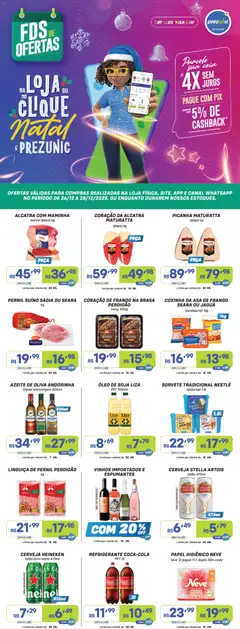 Encarte Prezunic - Pré-Visualização do folheto da loja Prezunic, válido de 26.12.2025