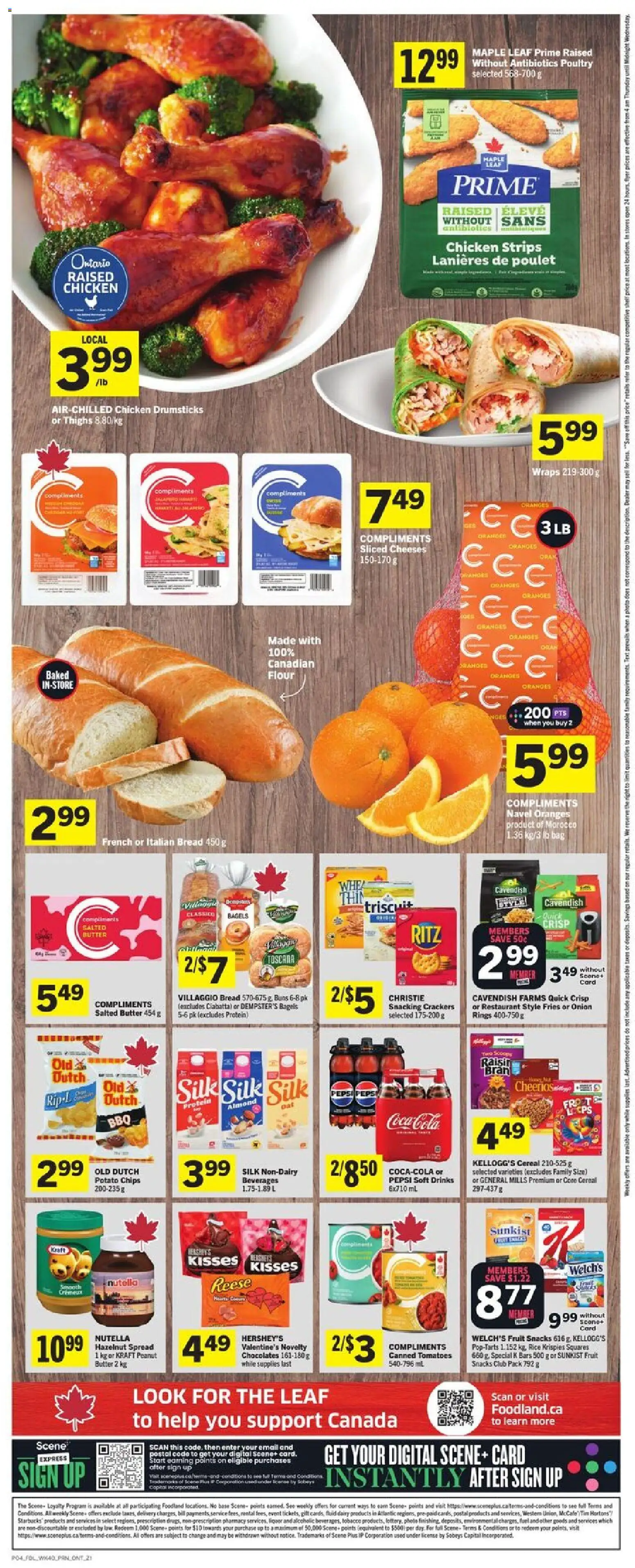 Foodland flyer valid from 29.01.2026 | Page: 2 | Products: Rice, Chips, Bread, Oranges