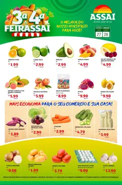 Encarte Assaí Atacadista - Folheto - Pré-Visualização do folheto da loja Assaí Atacadista, válido de 27.01.2026