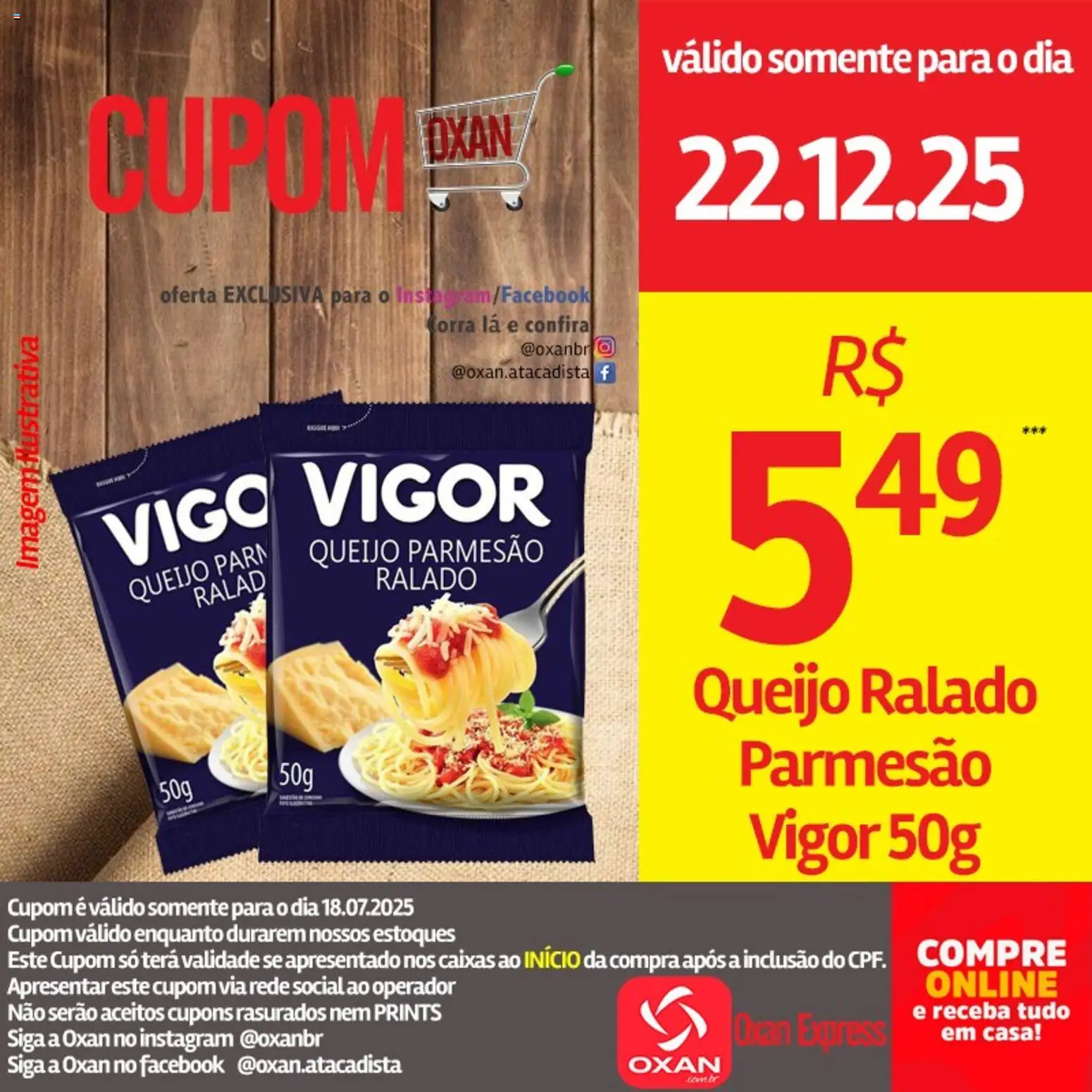 Oxan Atacadista Folheto - válido de 22.12.2025 | Página: 15 | Produtos: Queijo, Parmesão, Queijo ralado, Queijo parmesão