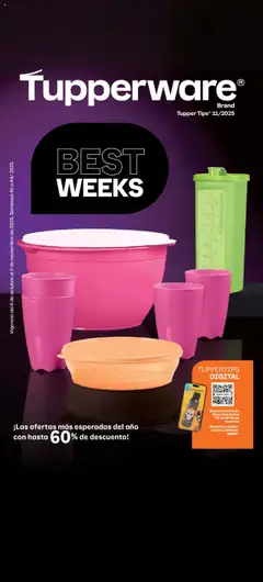 Vista previa de Tupperware - Catálogo, nuevo folleto de la tienda, válido en México a partir del 06.10.2025
