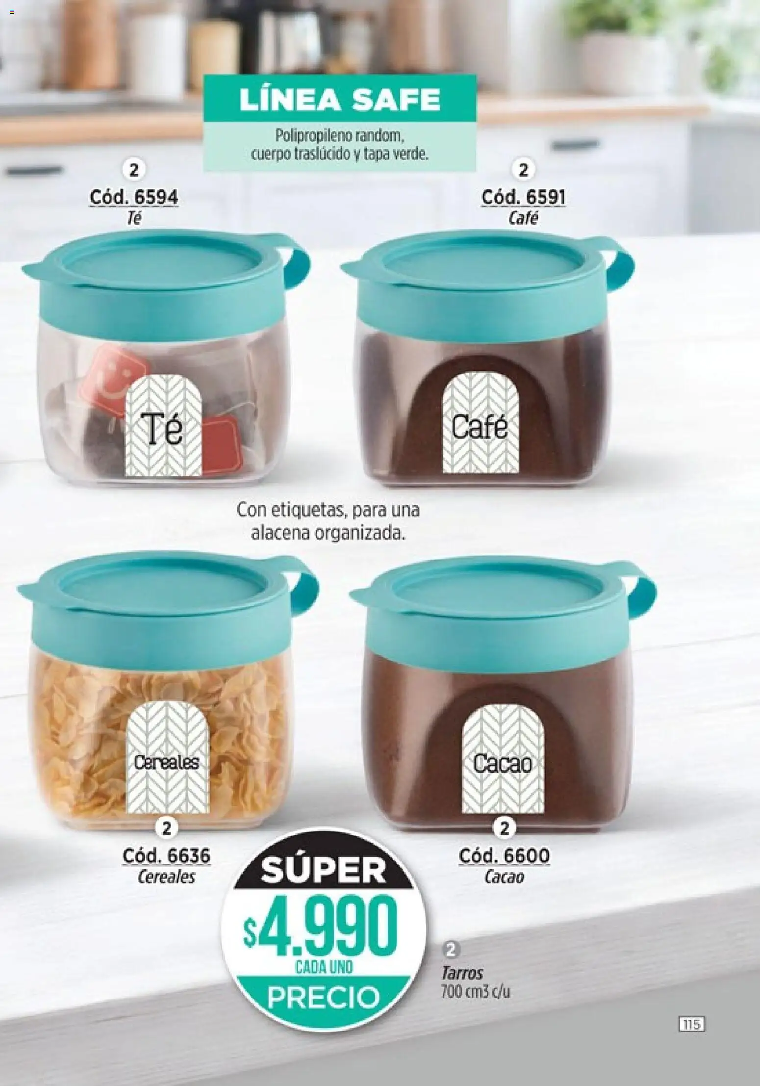 modil - Campaña 7 │ válido desde el 20.03.2026 | Página: 115 | Productos: Alacena, Café, Cacao, Cereales