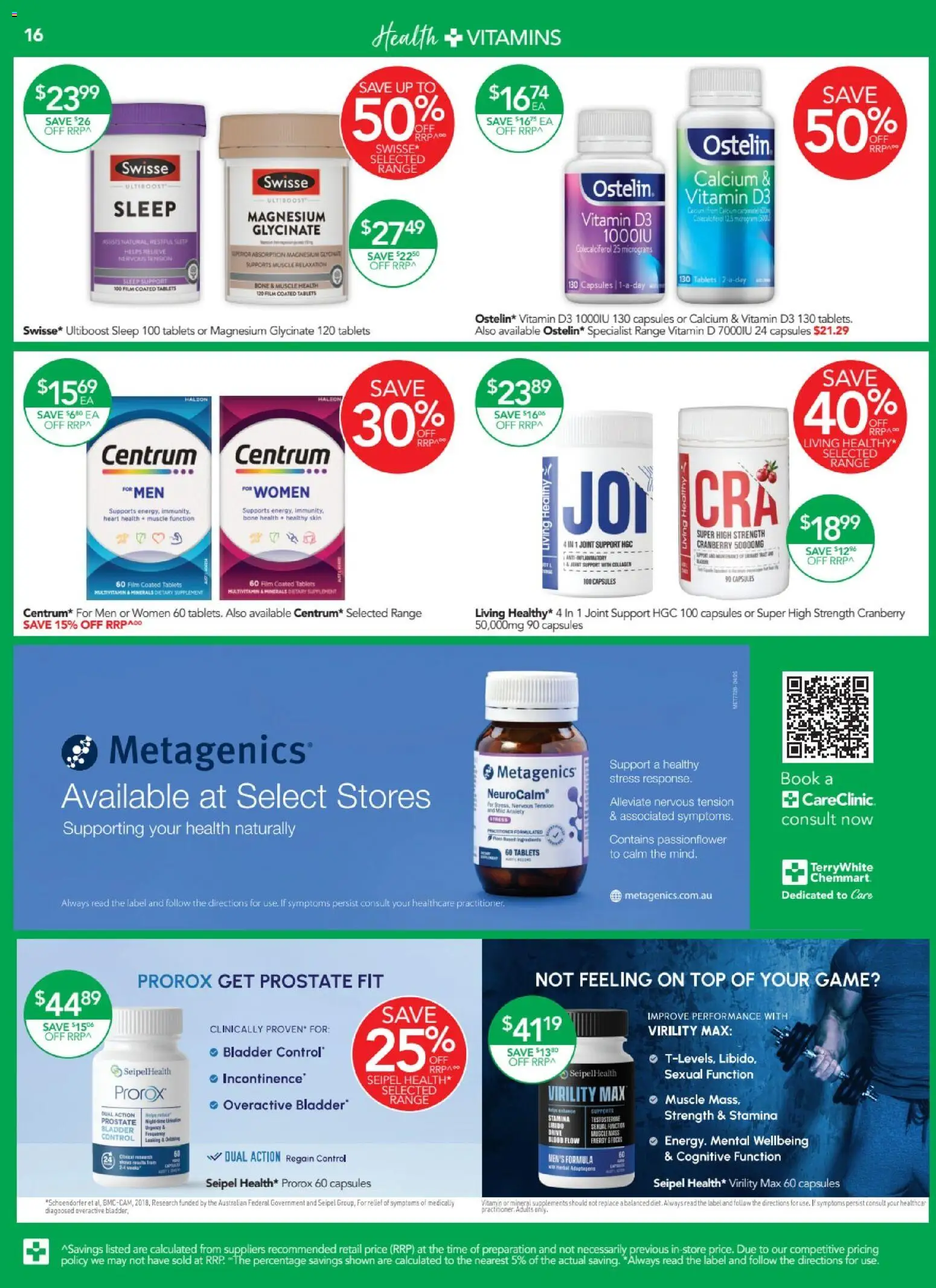 Terry White catalogue - valid from 23.10.2025 | Page: 16 | Products: Game, Multivitamin, Tablets, Vitamin
