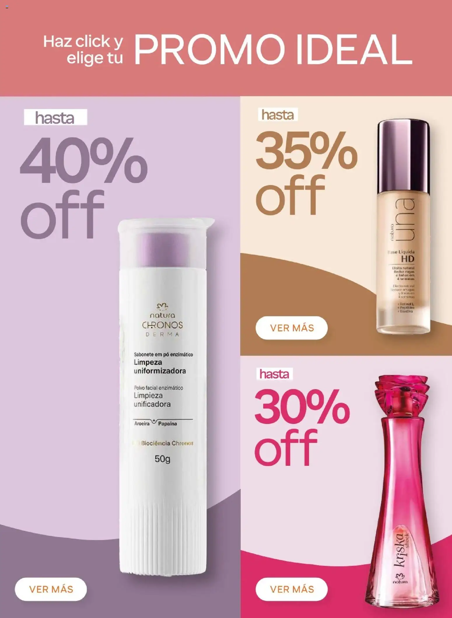 Catálogo Natura válido desde 31.03.2026 | Página: 30 | Productos: Polvo