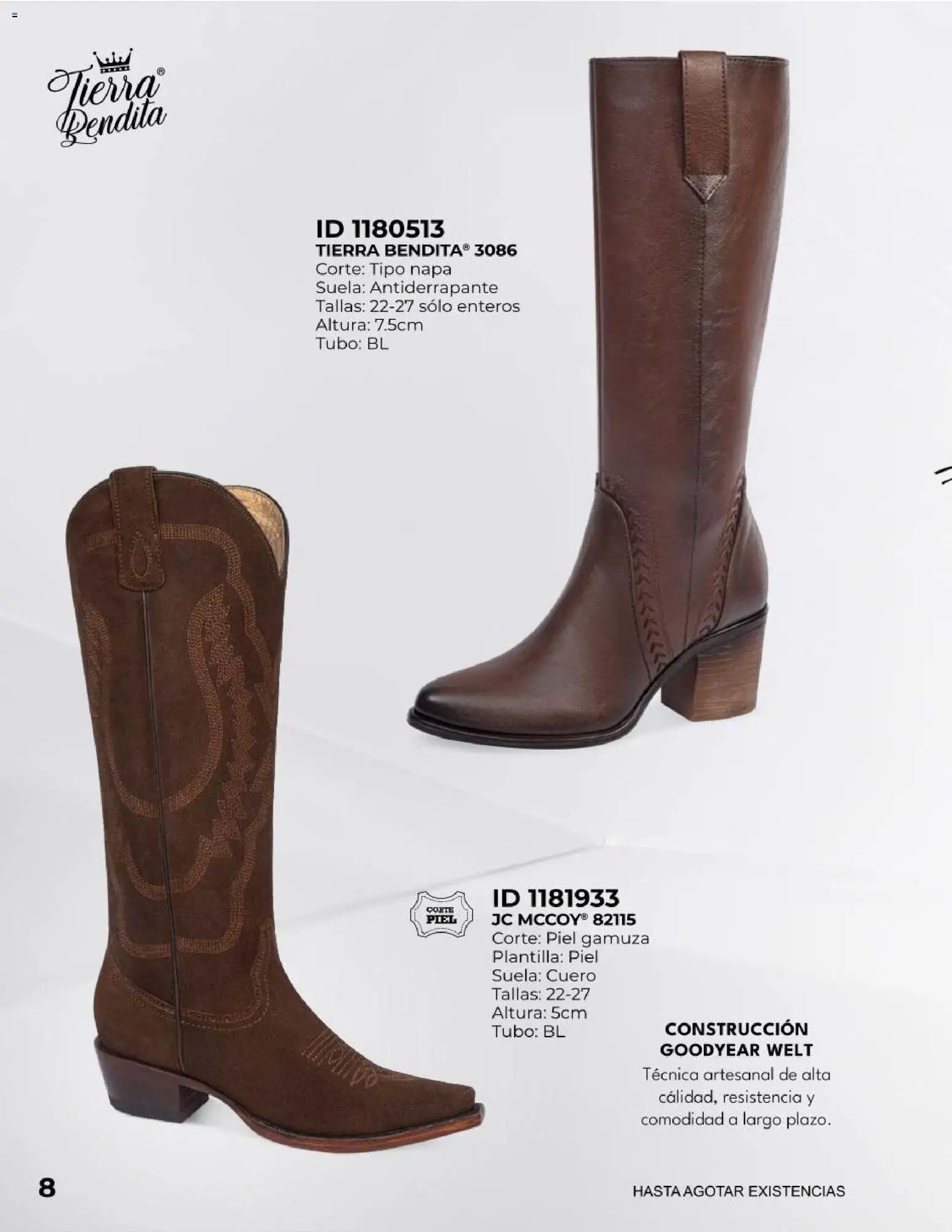 Nuevas ofertas de Price Shoes válidas en toda la República Mexicana desde el 27.10.2025. ¡Encuentra las mejores ofertas en Price Shoes catálogo Todo en uno! | Página: 8 | Productos: Gamuza
