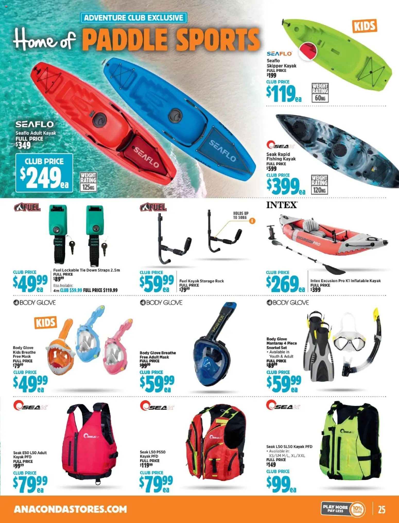 Anaconda catalogue - valid from 23.02.2026 | Page: 25 | Products: Mask, Tie, Weight