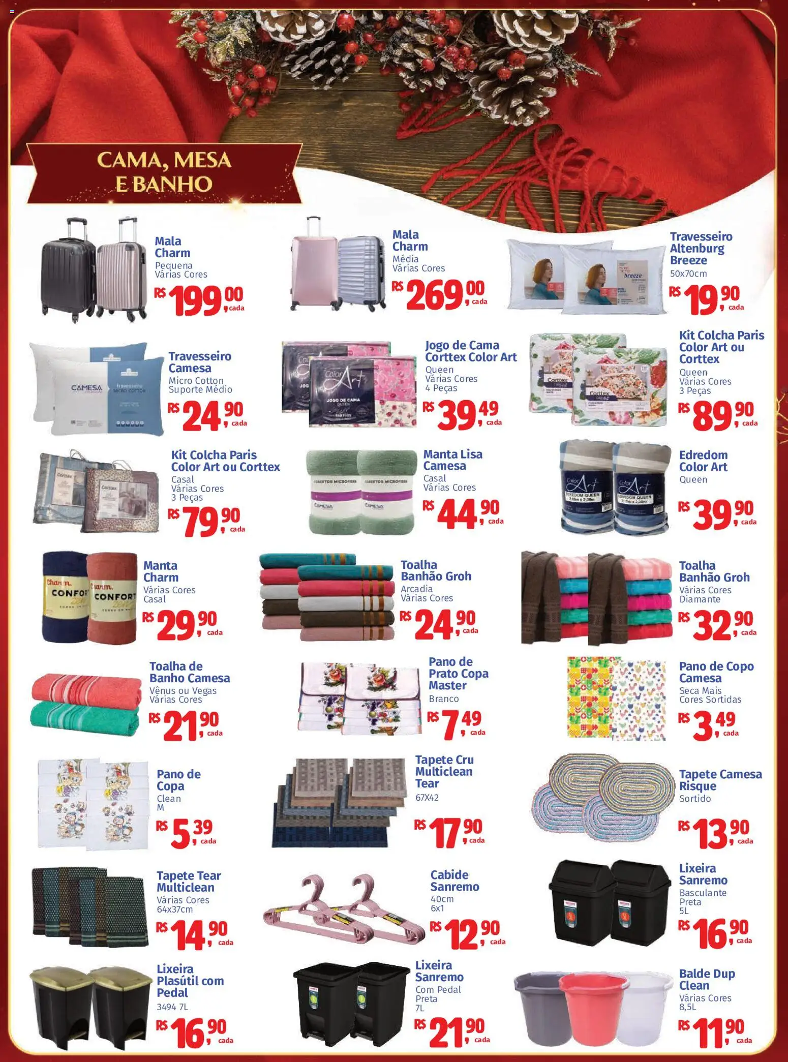Mateus Folheto - válido de 05.12.2025 | Página: 6 | Produtos: Jogo de cama, Edredom, Cama, Tapete