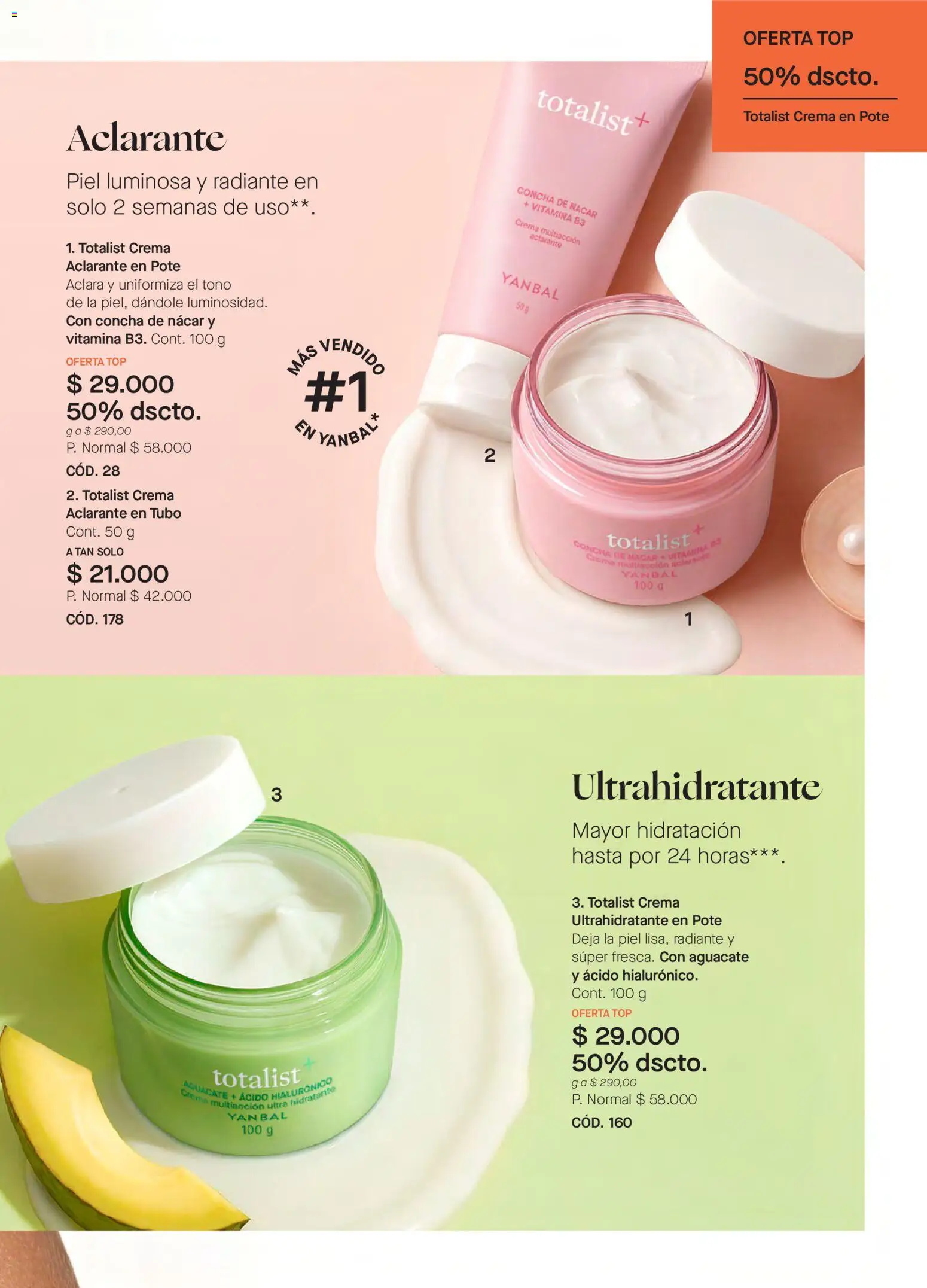 Yanbal revista - valida desde el 31.01.2026 | Página: 83 | Productos: Aguacate, Crema, Top