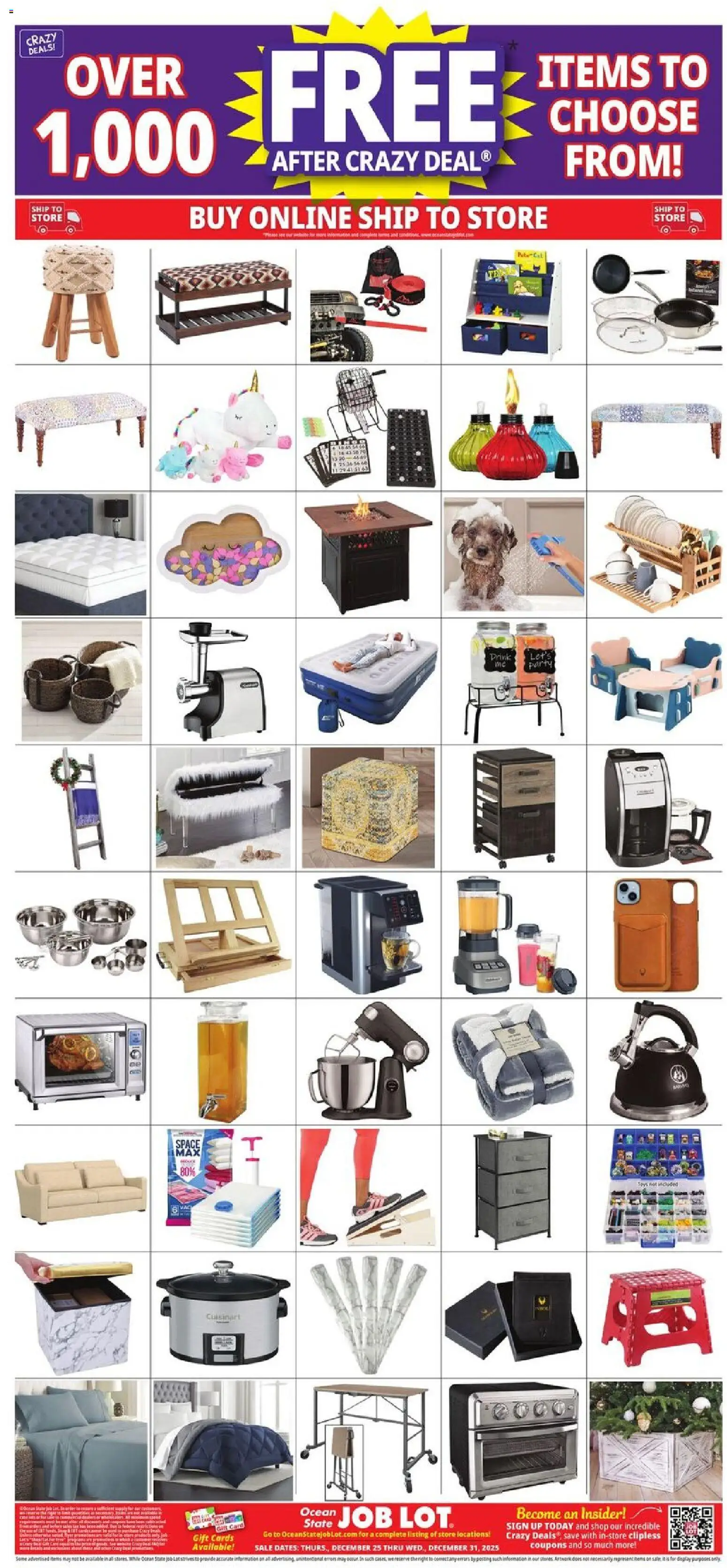 Ocean State Job Lot Weekly Ad - MA - valid from 25.12.2025 | Page: 31