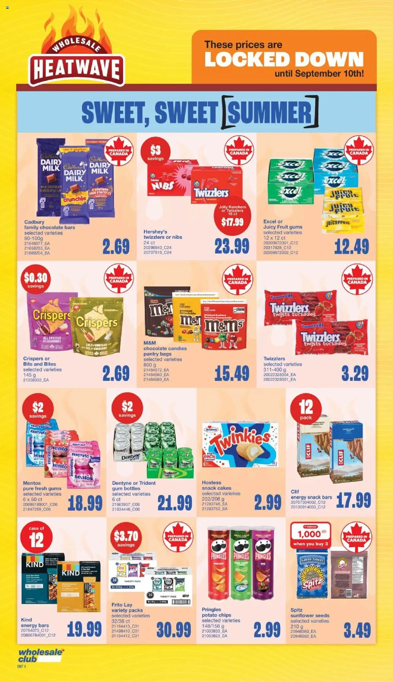 Wholesale Club flyer valid from 31.07.2025 | Page: 15 | Products: Candies, Chips, Case, Chocolate