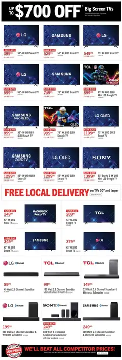 Preview of The Brick - Black Friday  from shop The Brick valid from 02.12.2025 | Page: 18 | Products: Tv